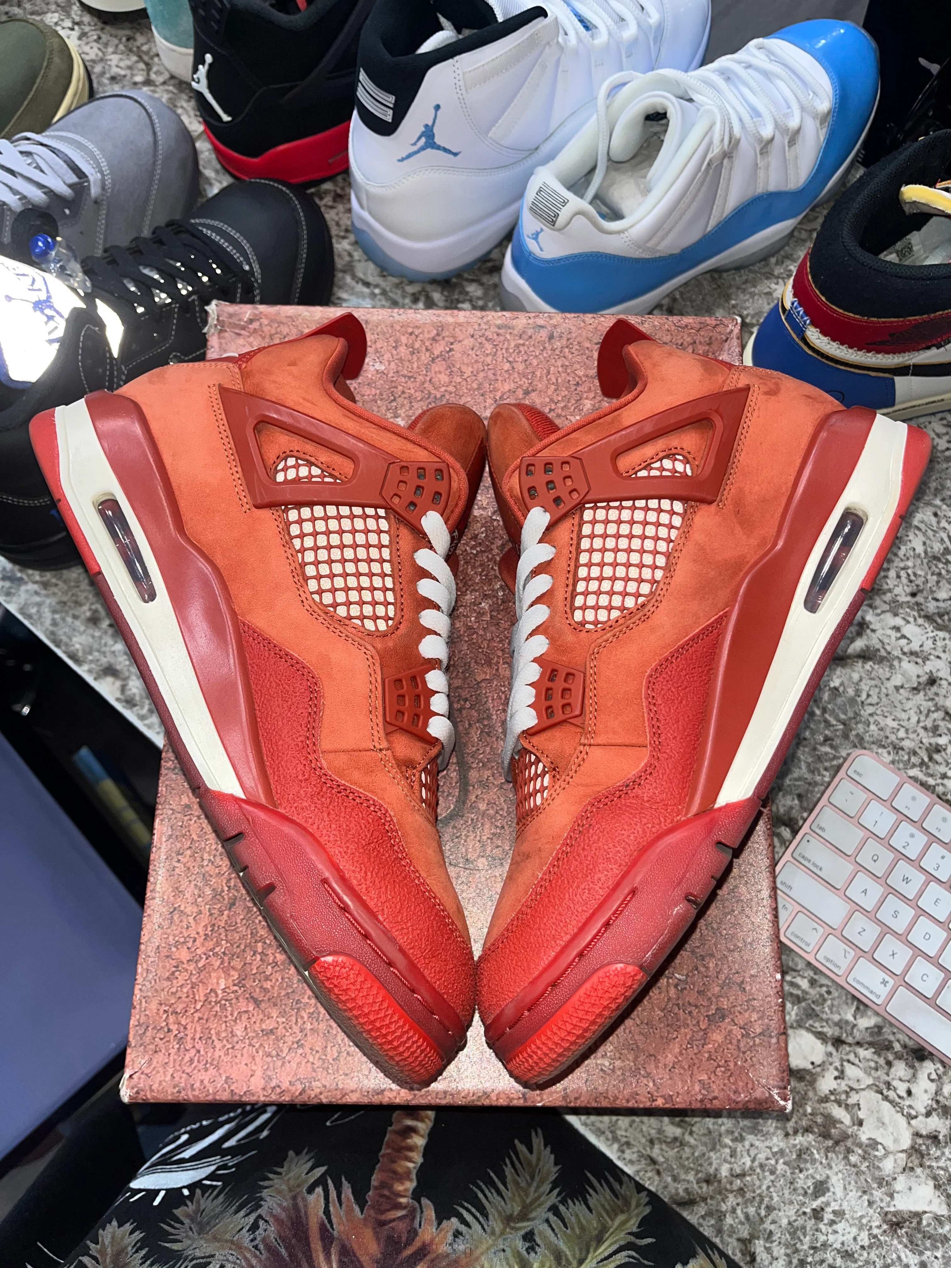 Air Jordan 4 Retro OG SP Nigel Sylvester Brick by Brick - Image 3