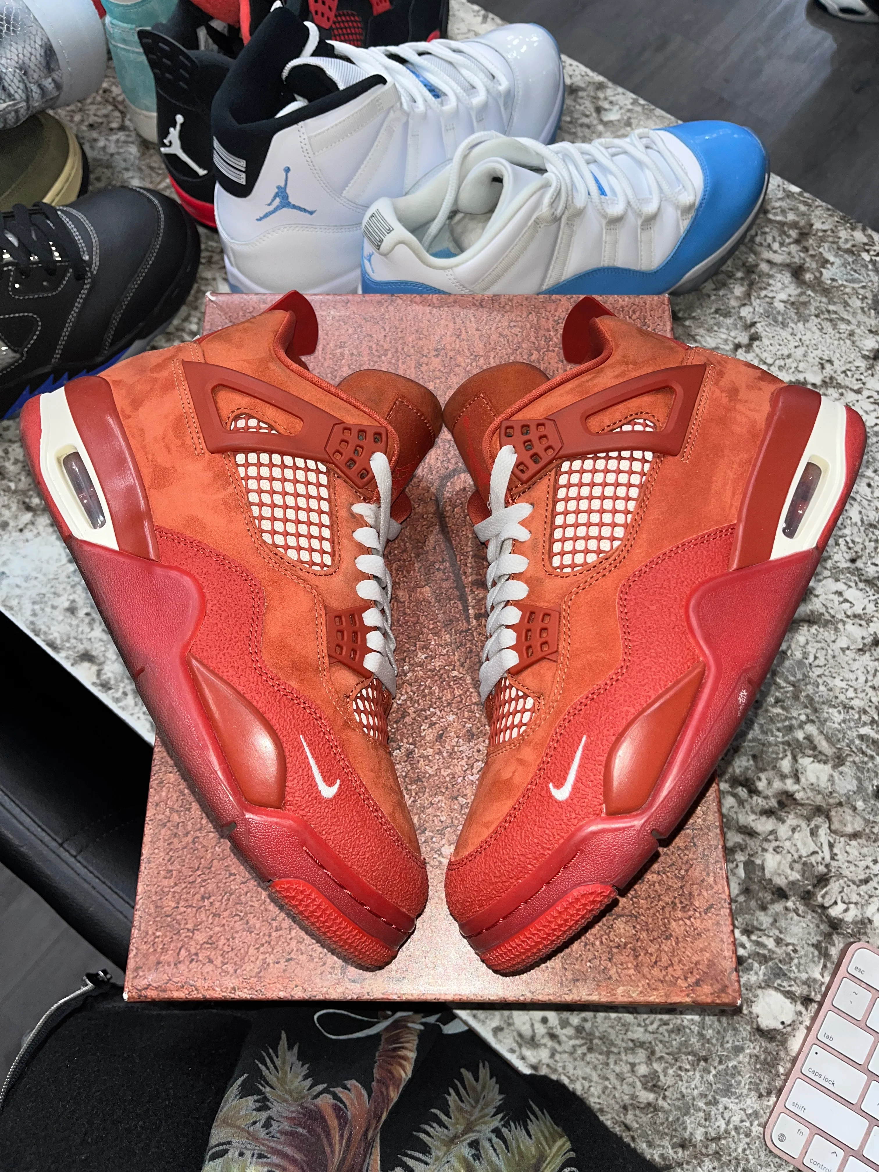 Air Jordan 4 Retro OG SP Nigel Sylvester Brick by Brick - Image 2