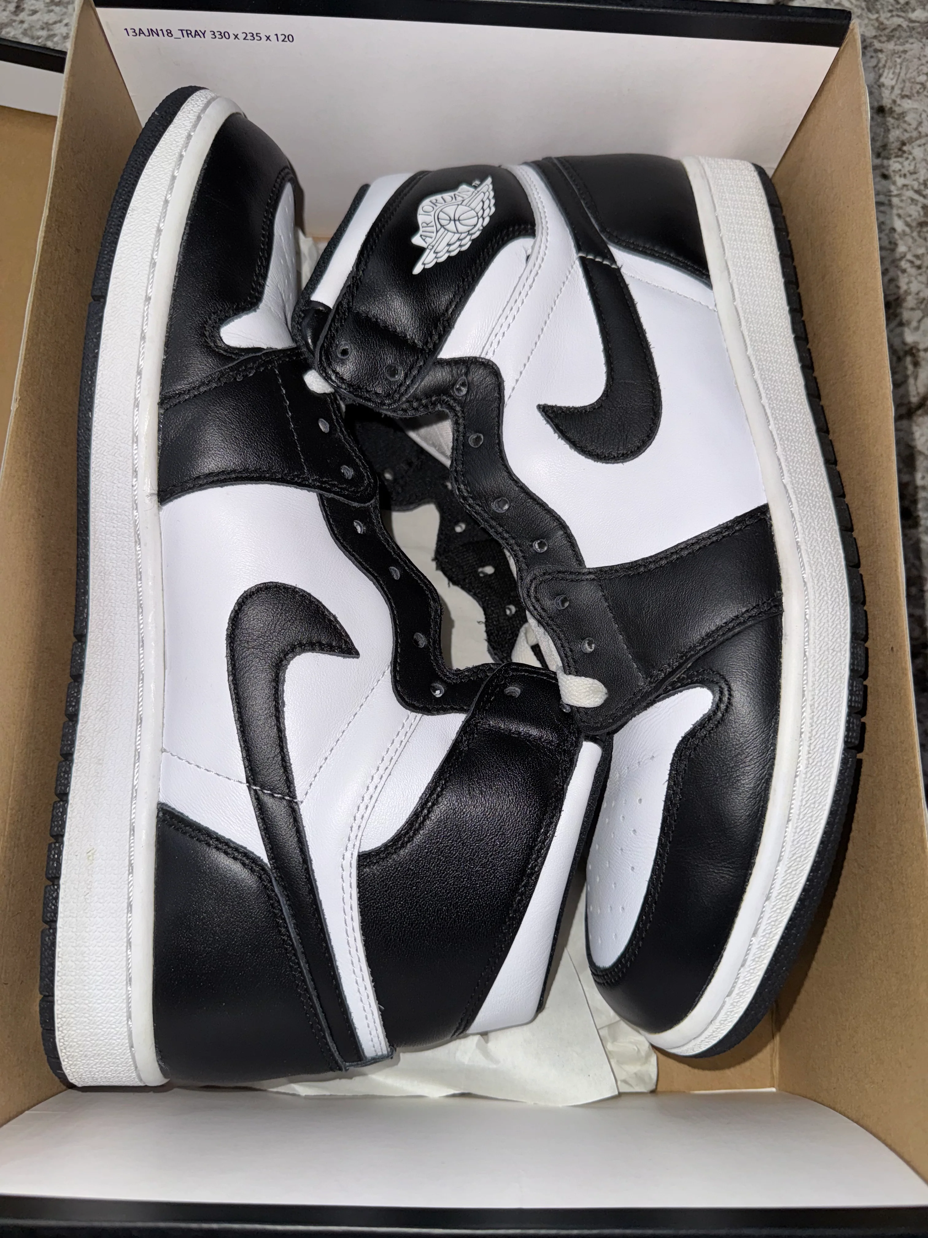 Jordan 1 Retro Black White (2014) - Image 5