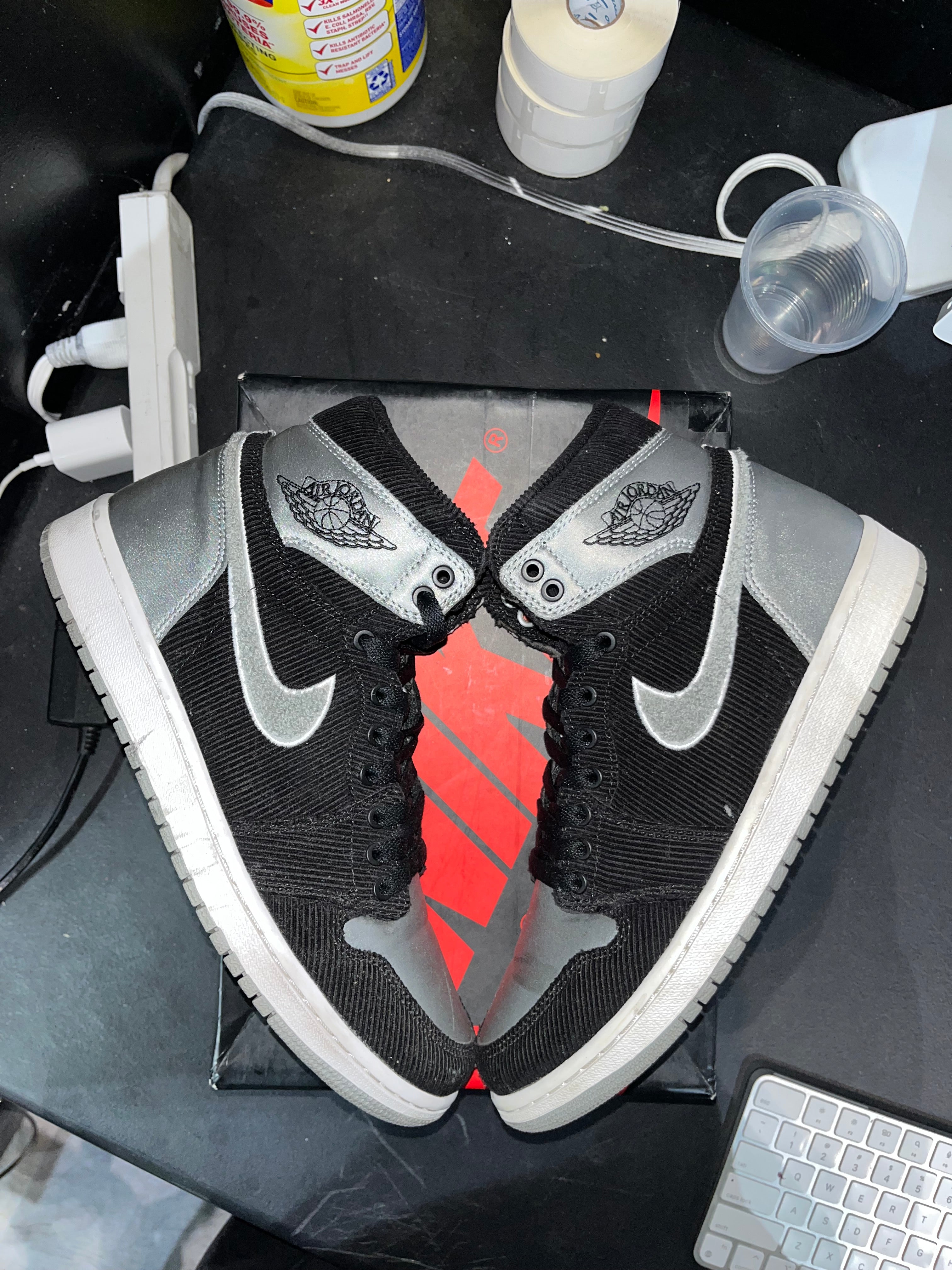 Jordan 1 Retro High Aleali May Shadow - Image 3