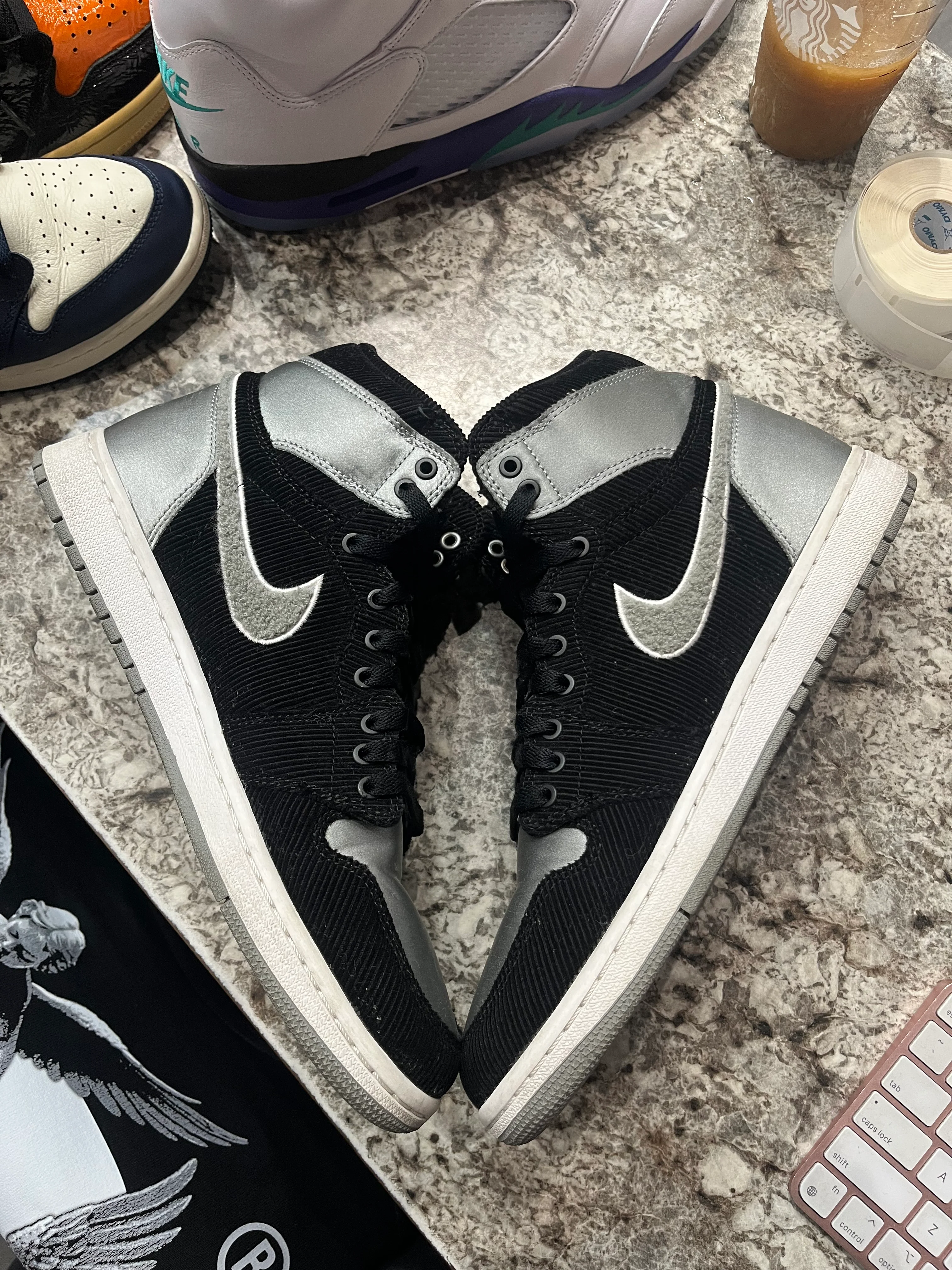Jordan 1 Retro High Aleali May Shadow - Image 3