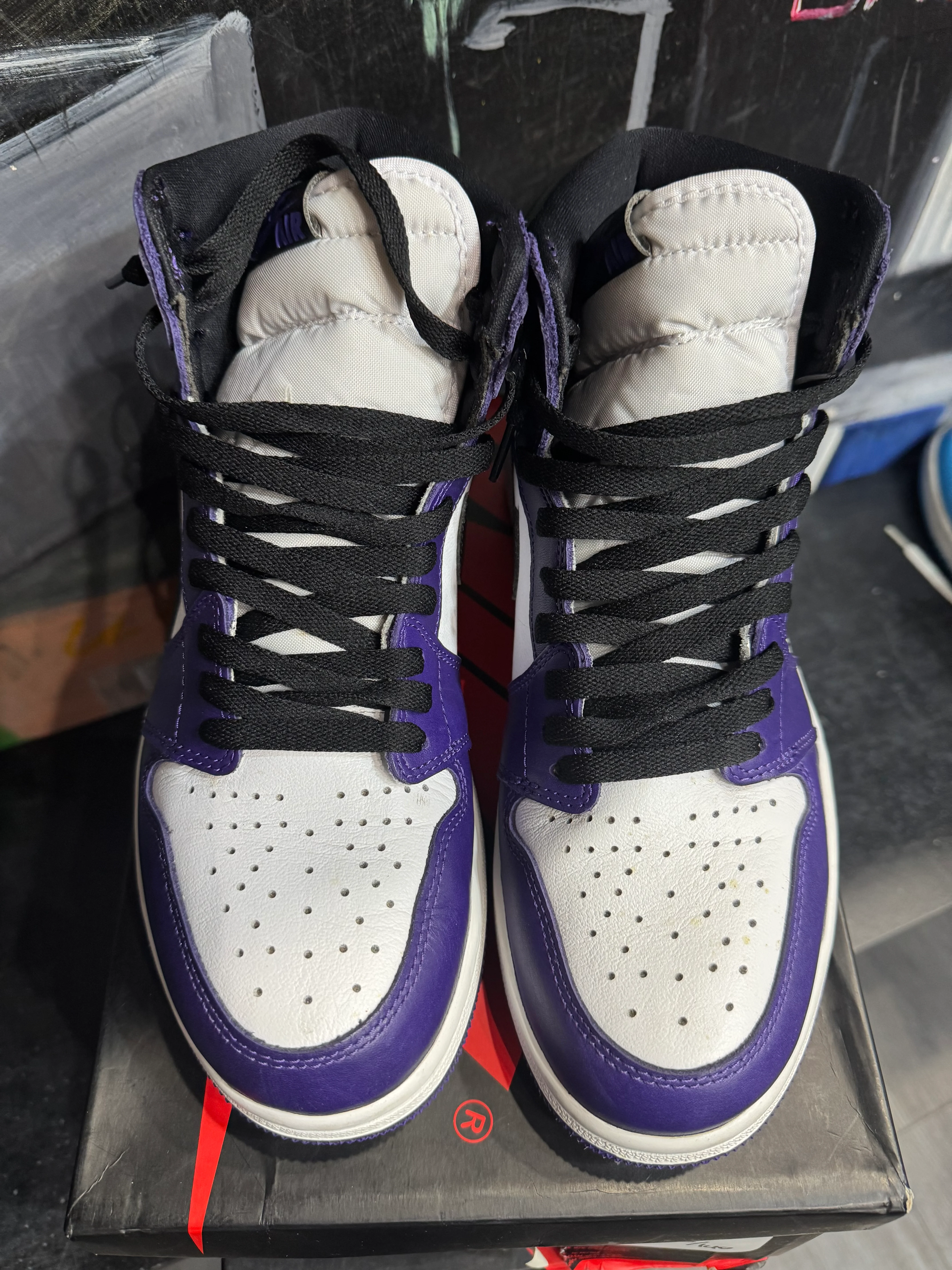 Jordan 1 Retro High Court Purple White - Image 3
