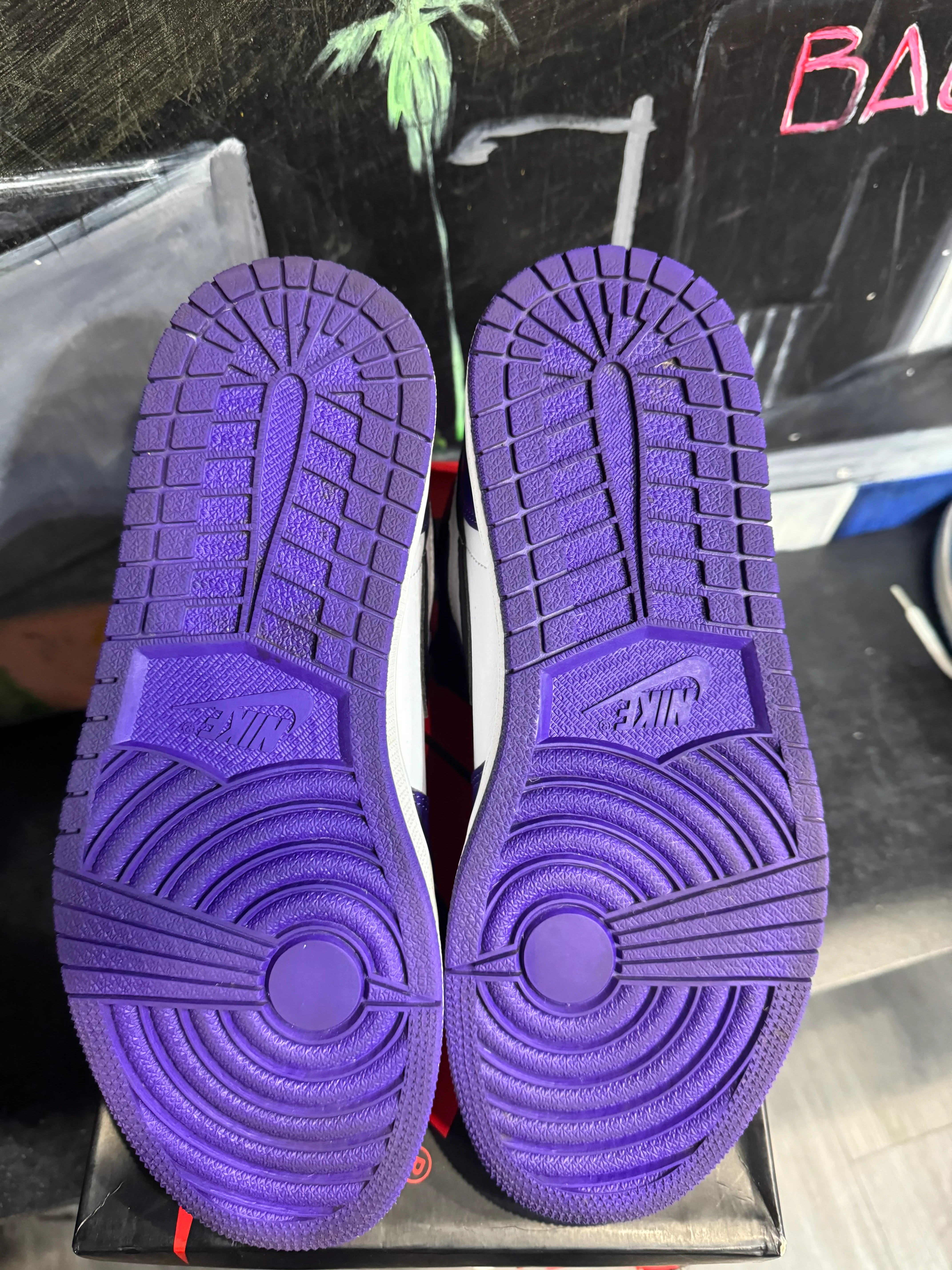 Jordan 1 Retro High Court Purple White - Image 4