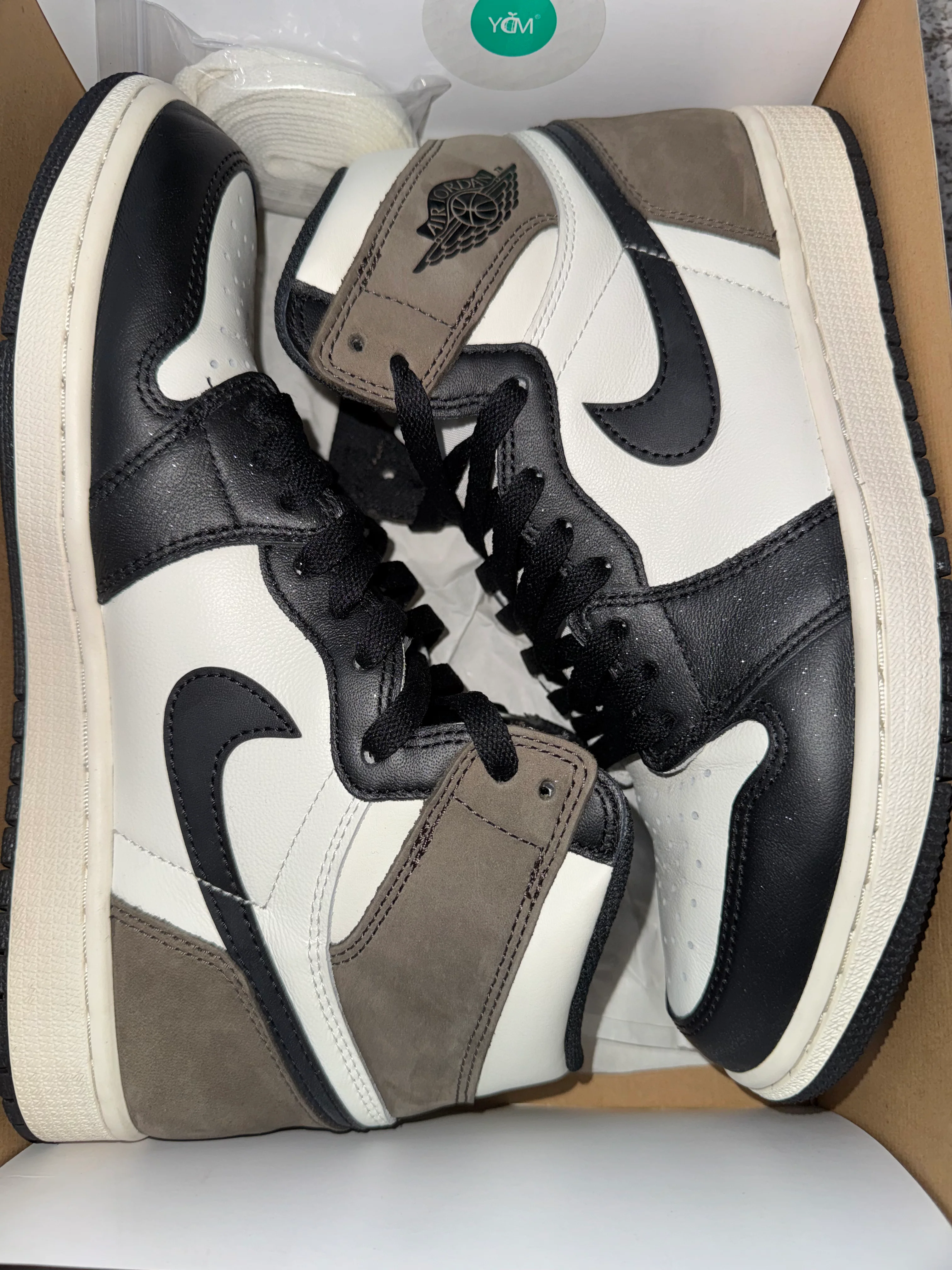 Jordan 1 Retro High Dark Mocha - Image 6
