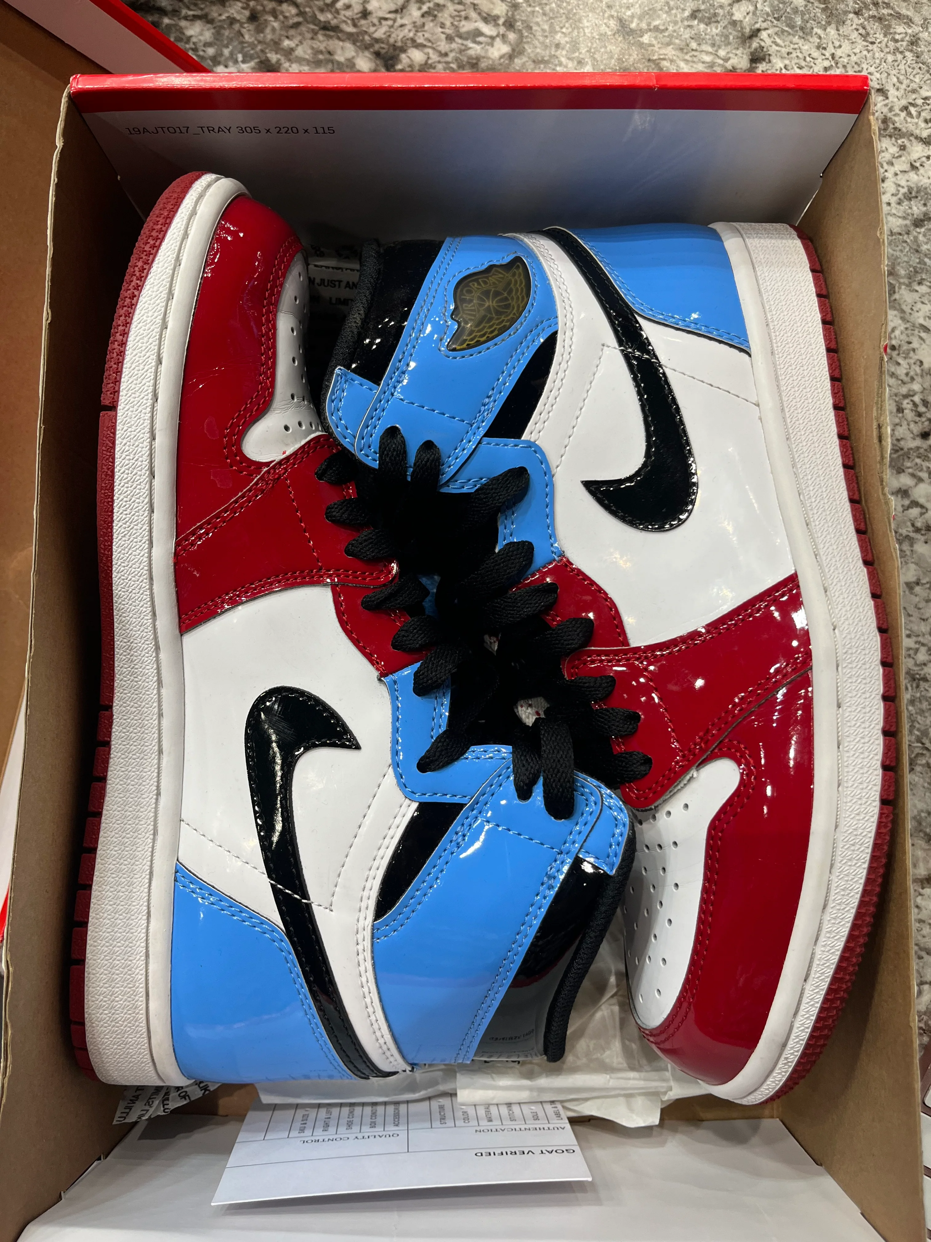 Jordan 1 Retro High Fearless UNC Chicago - Image 6