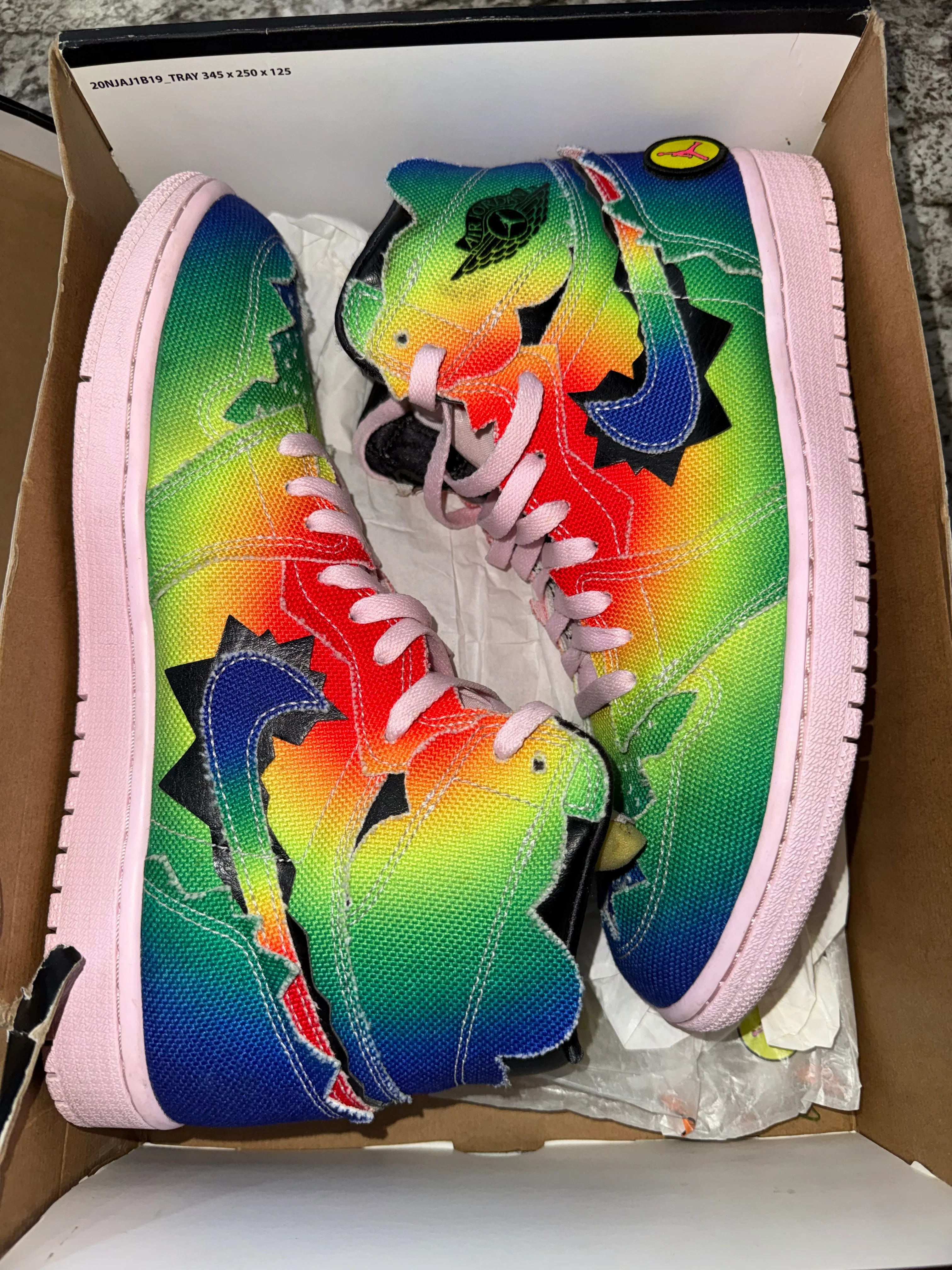 Jordan 1 Retro High J Balvin (DAMAGED BOX) - Image 6