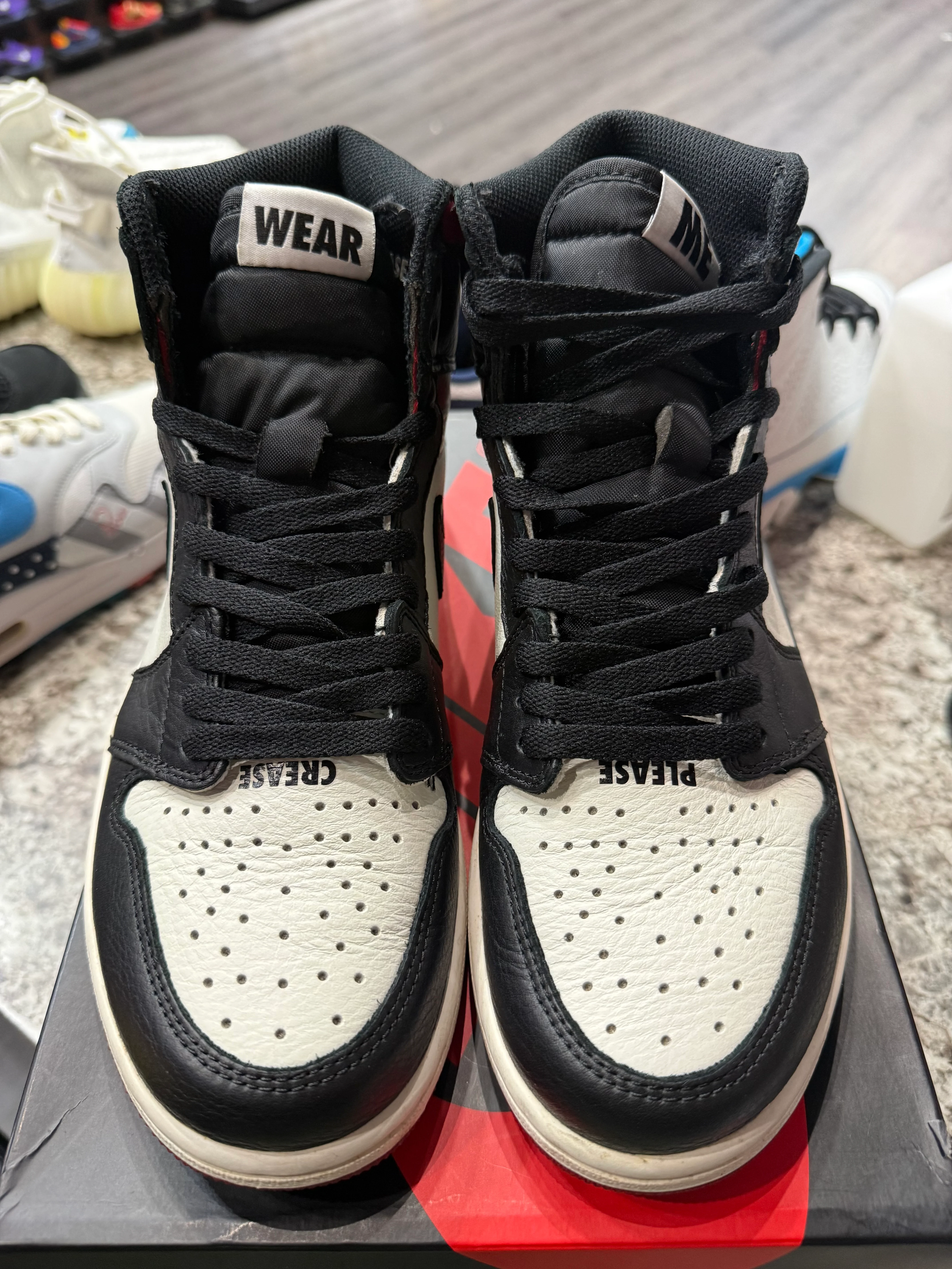 Jordan 1 Retro High Not for Resale Varsity Red - Image 2
