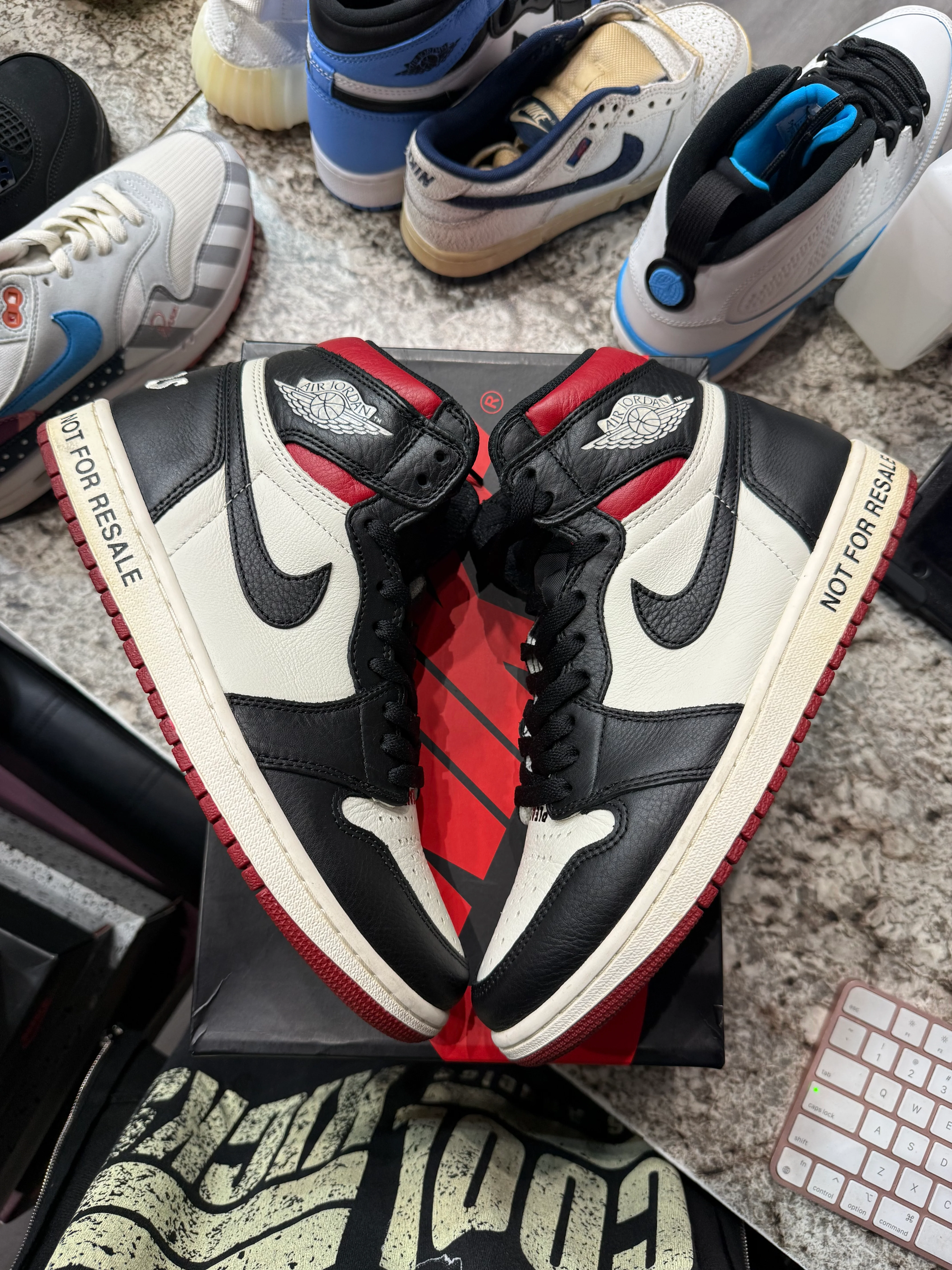 Jordan 1 Retro High Not for Resale Varsity Red - Image 3