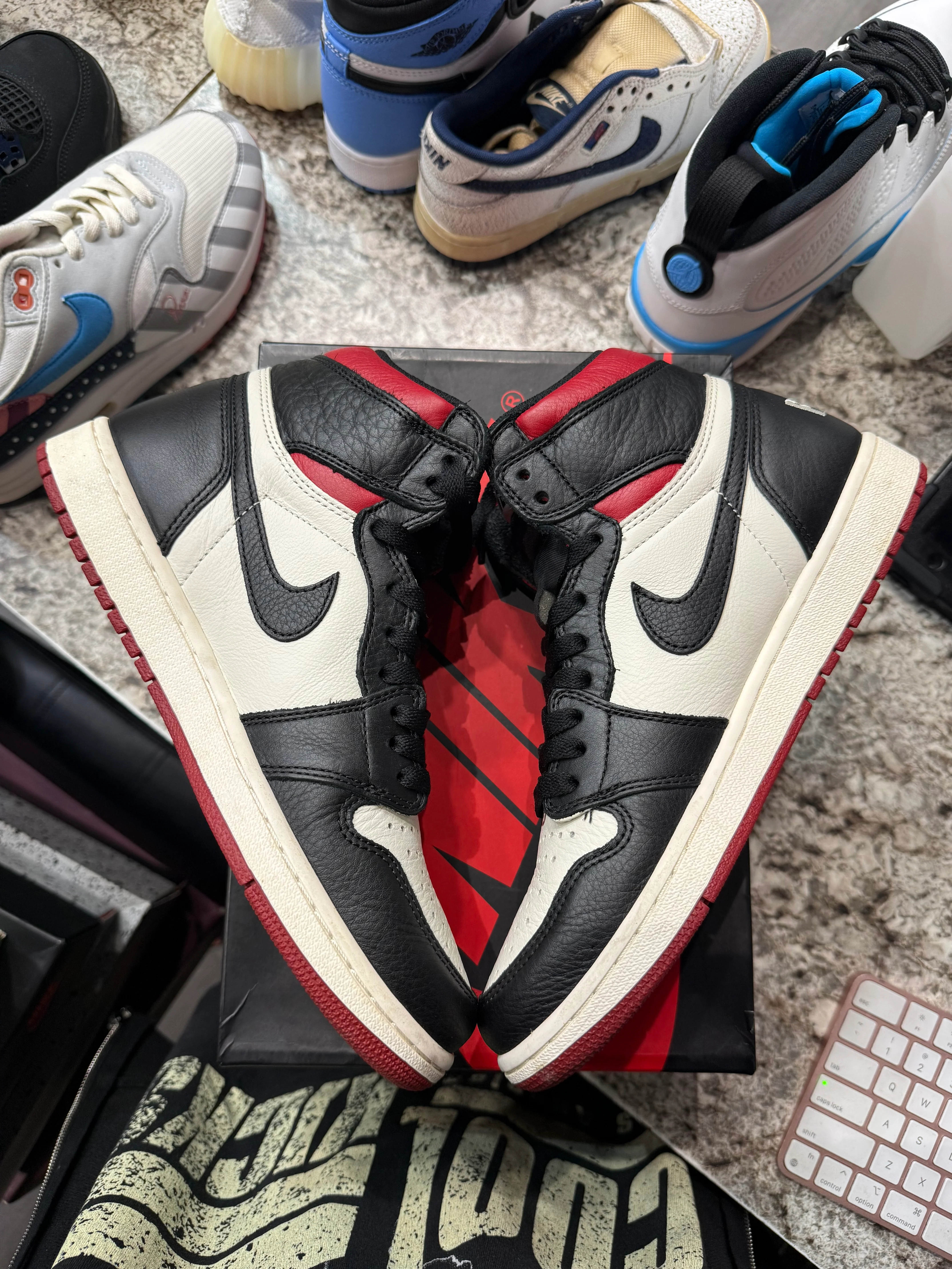 Jordan 1 Retro High Not for Resale Varsity Red - Image 4
