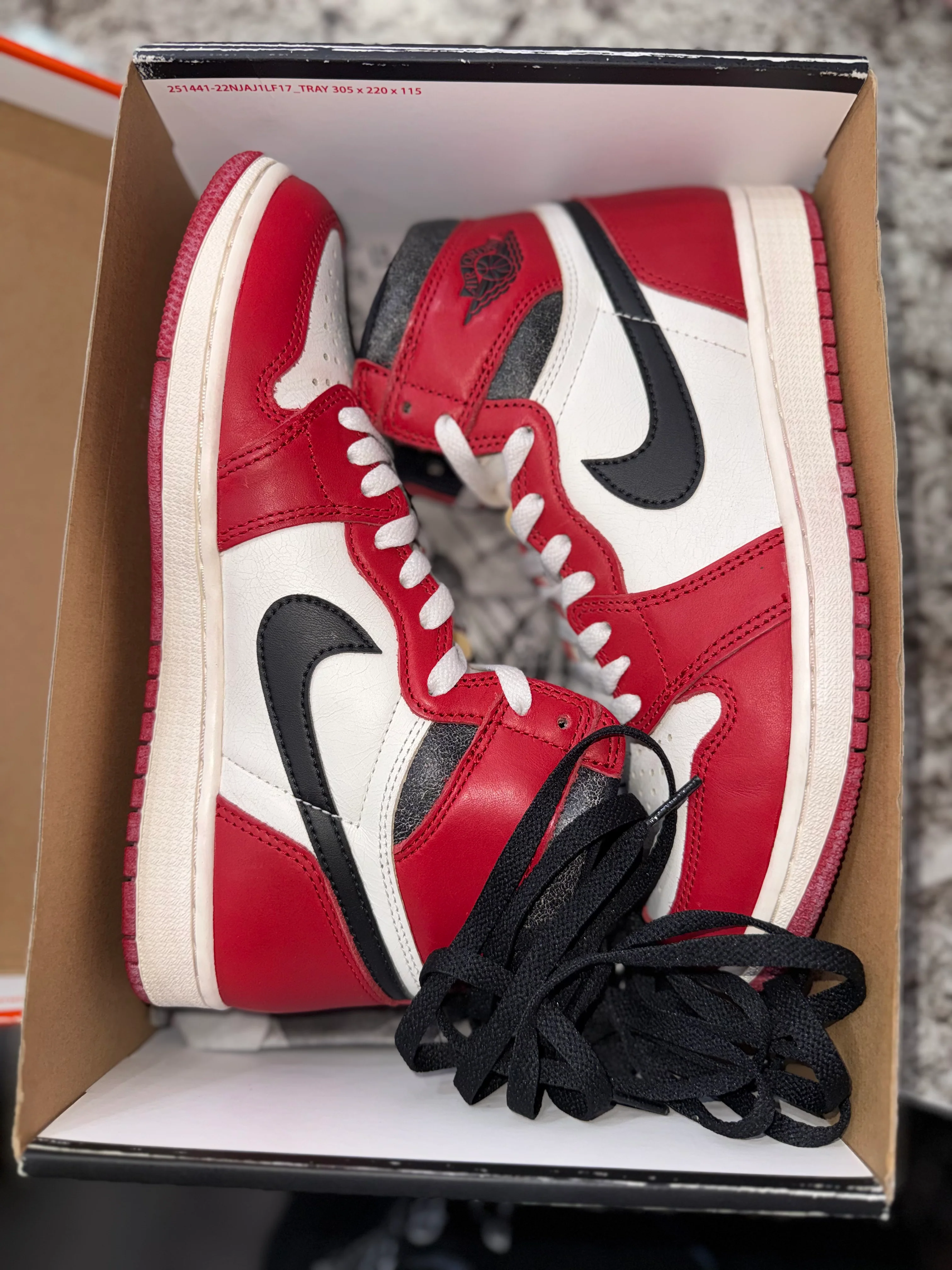 Jordan 1 Retro High OG Chicago Lost and Found - Image 6