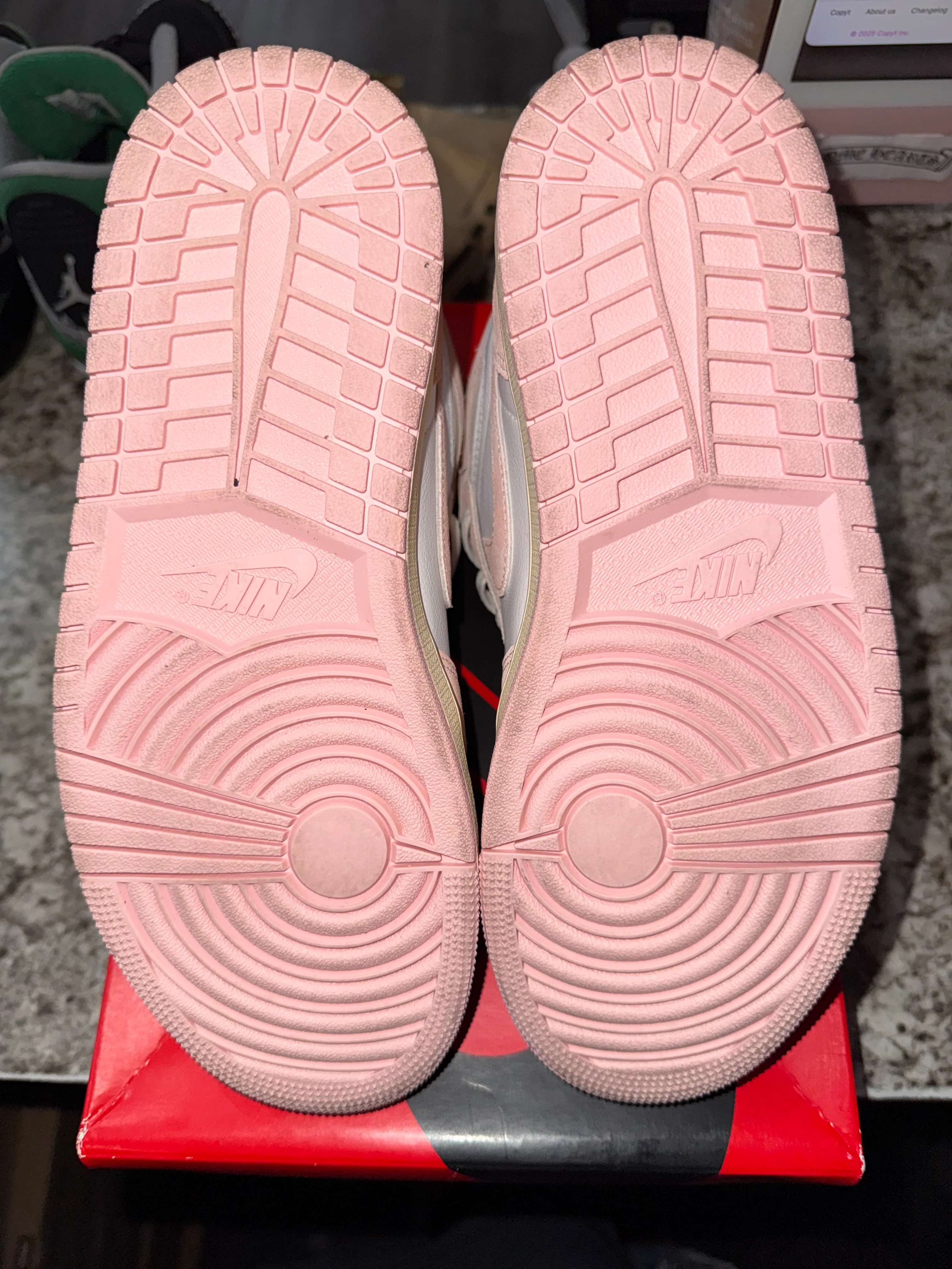 Jordan 1 Retro High OG Washed Pink (Women's) - Image 3