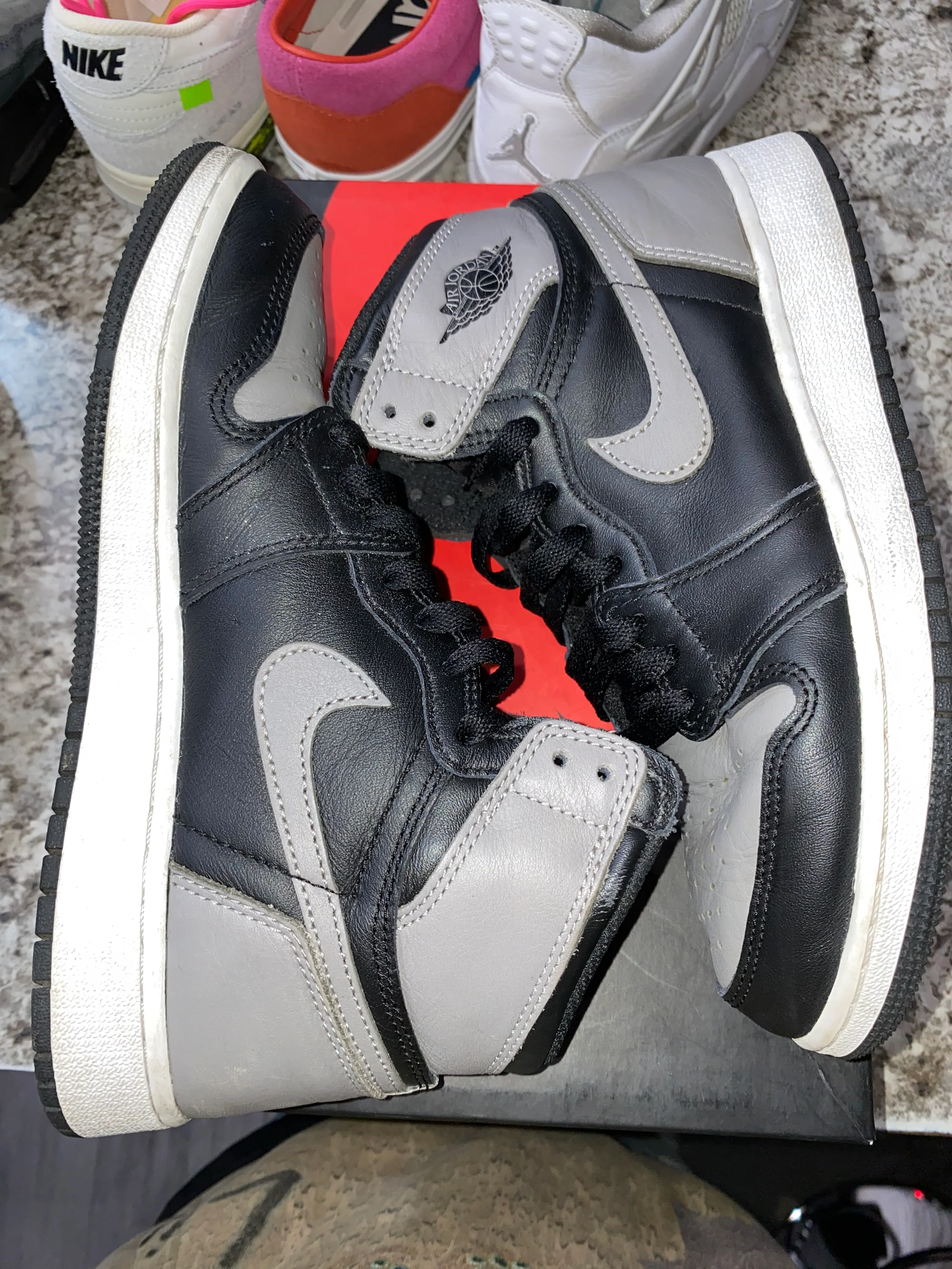 Jordan 1 Retro High Shadow (2018) (GS) - Image 4