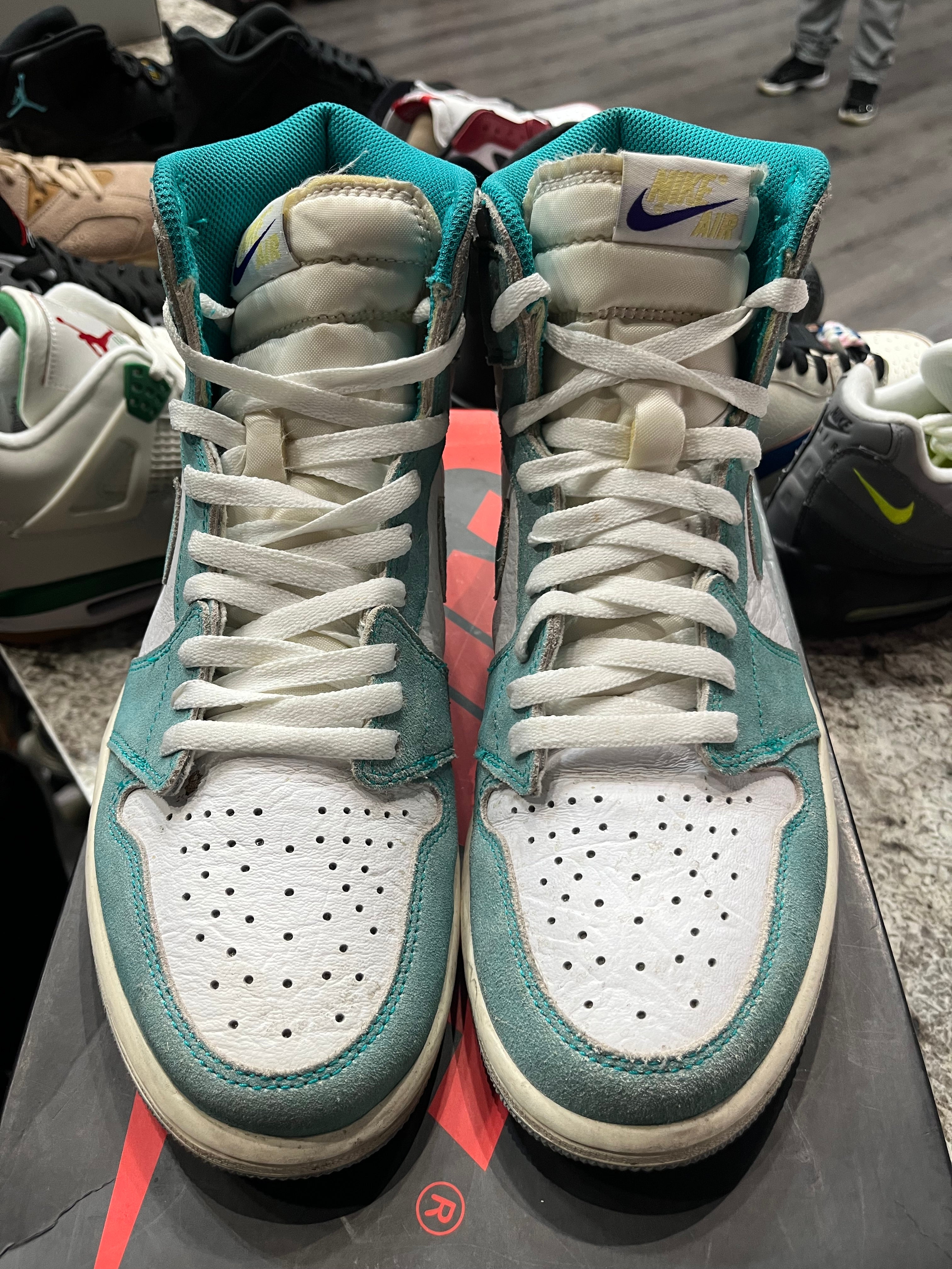 Jordan 1 Retro High Turbo Green - Image 2