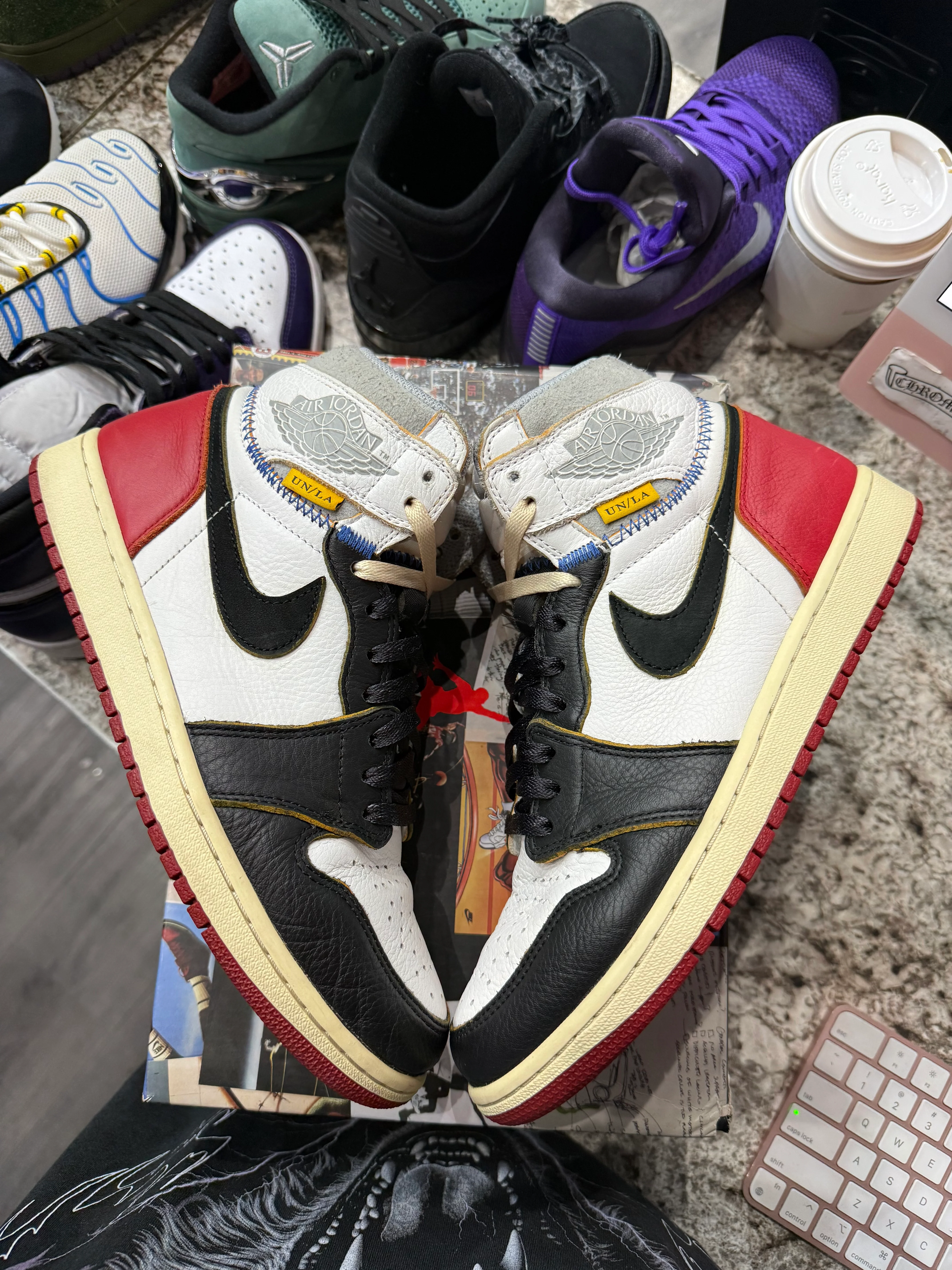 Jordan 1 Retro High Union Los Angeles Black Toe - Image 3