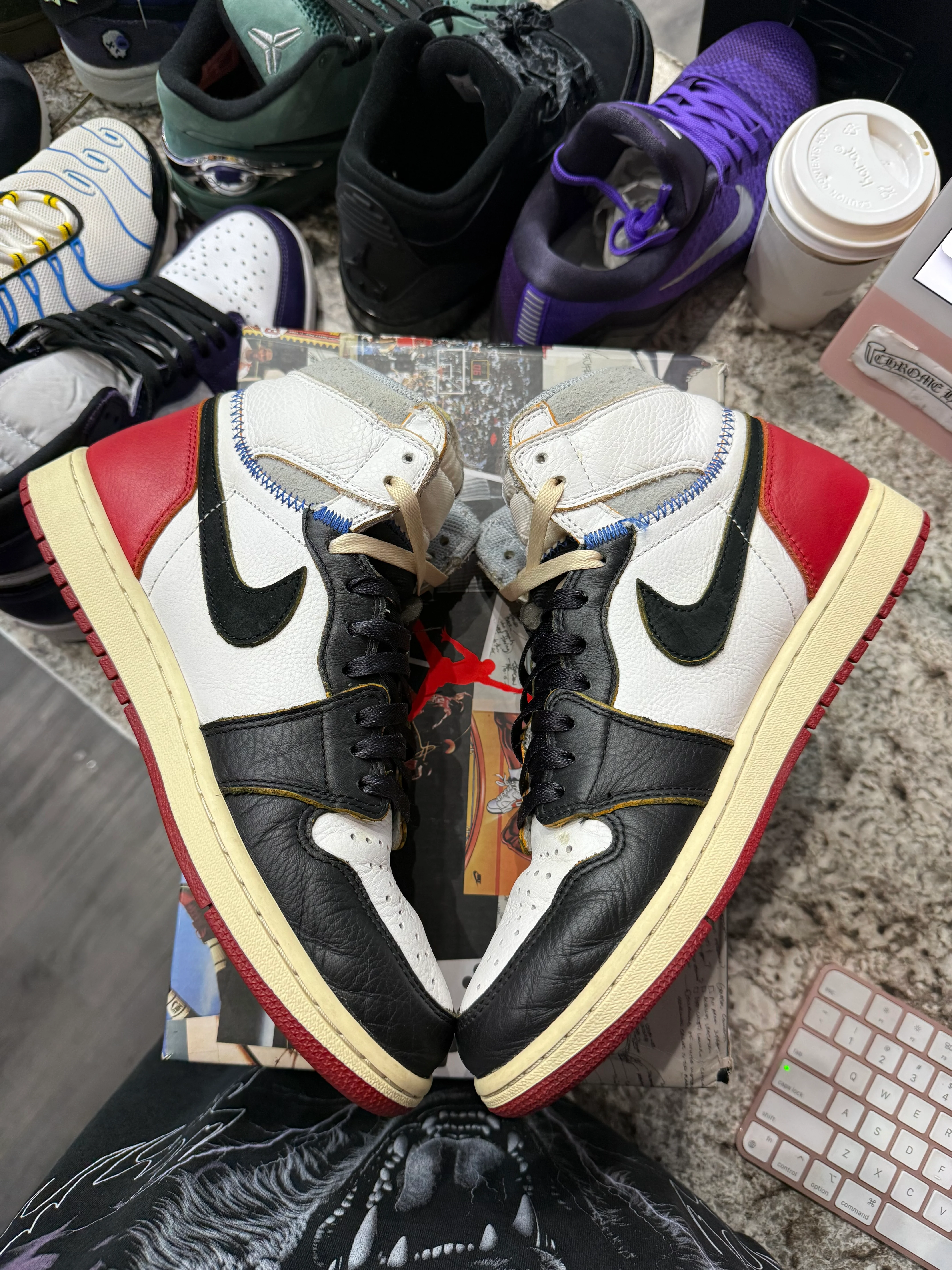 Jordan 1 Retro High Union Los Angeles Black Toe - Image 4