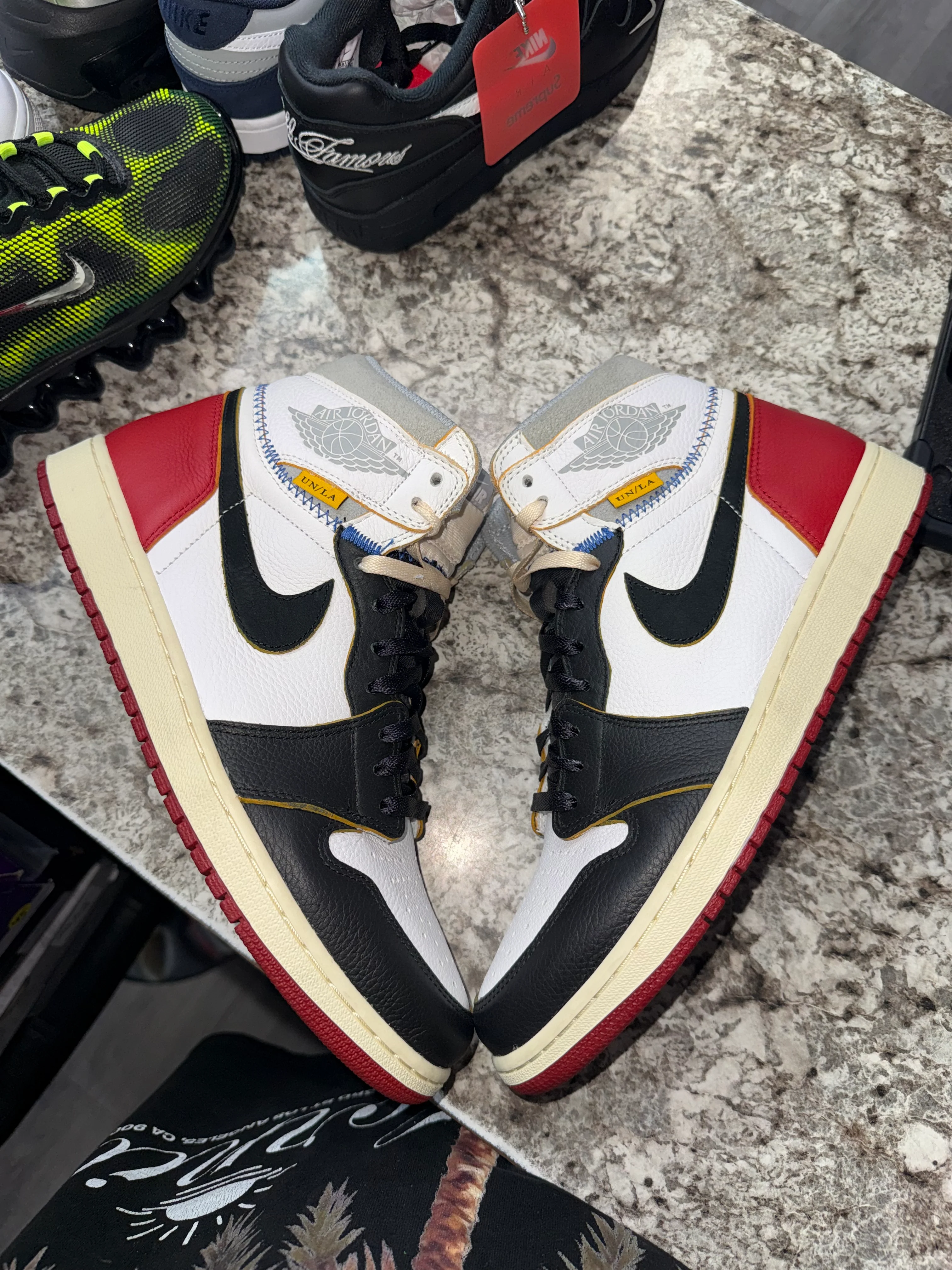 Jordan 1 Retro High Union Los Angeles Black Toe - Image 2