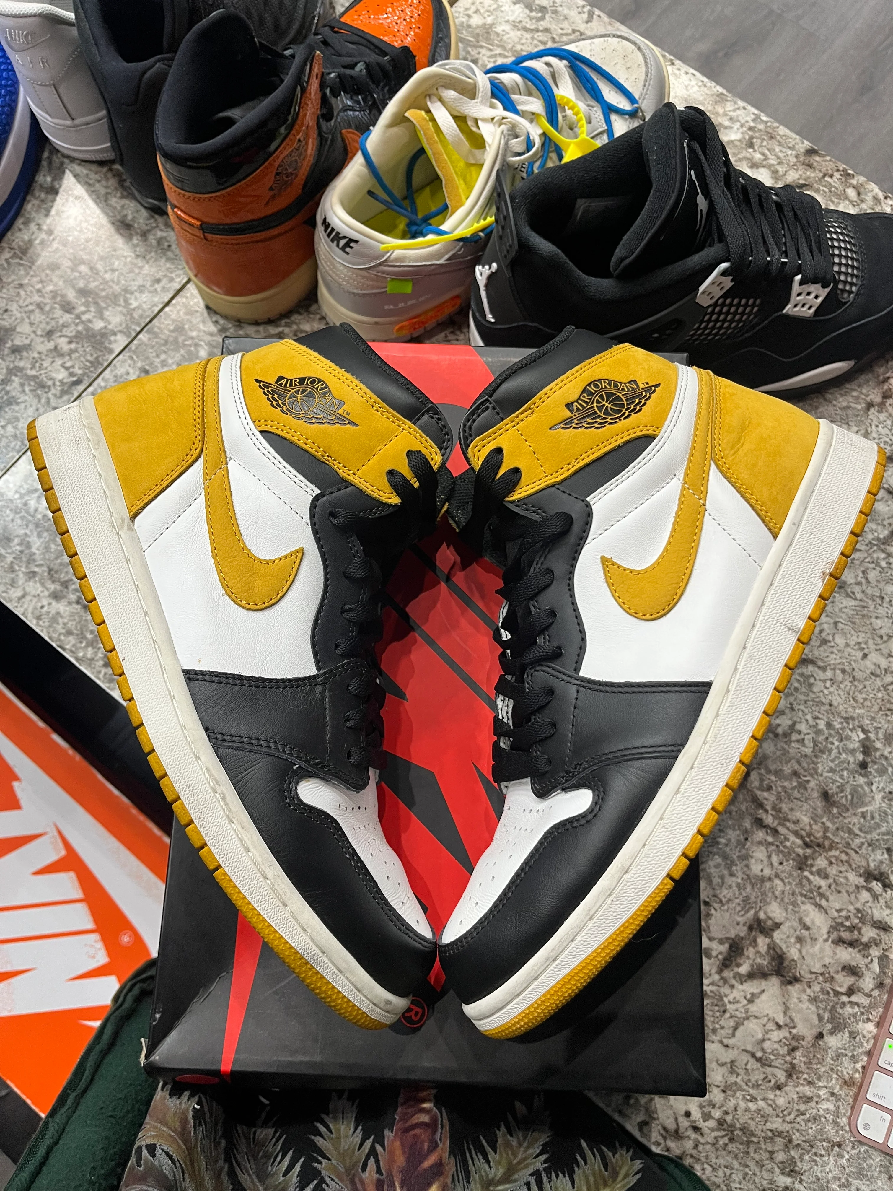 Jordan 1 Retro High Yellow Ochre - Image 3