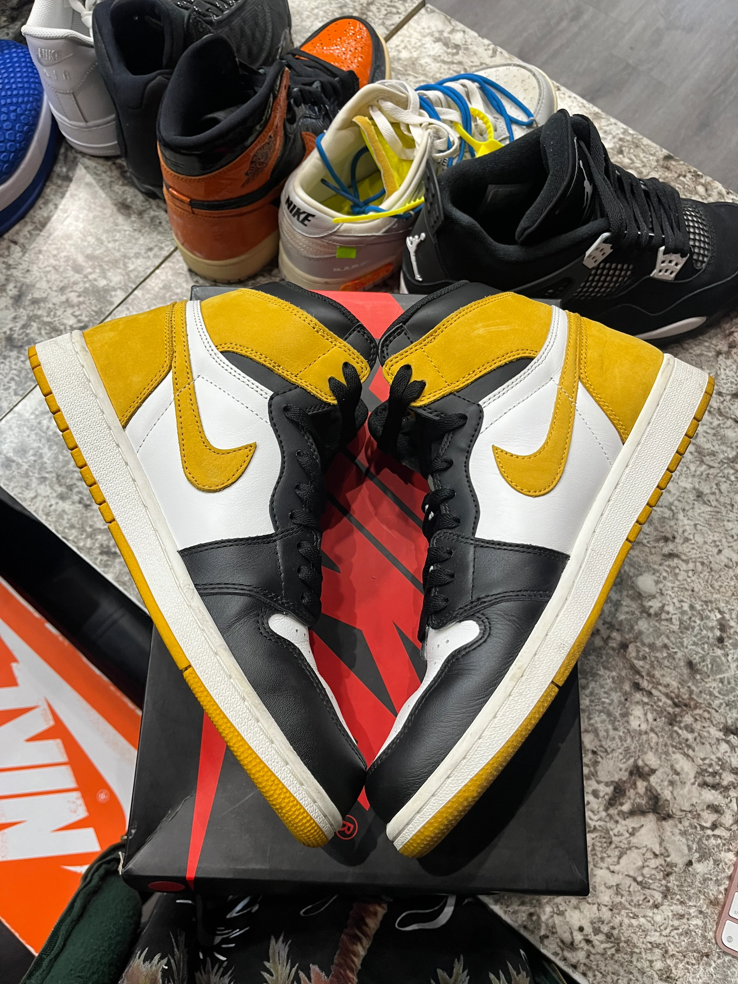 Jordan 1 Retro High Yellow Ochre - Image 4