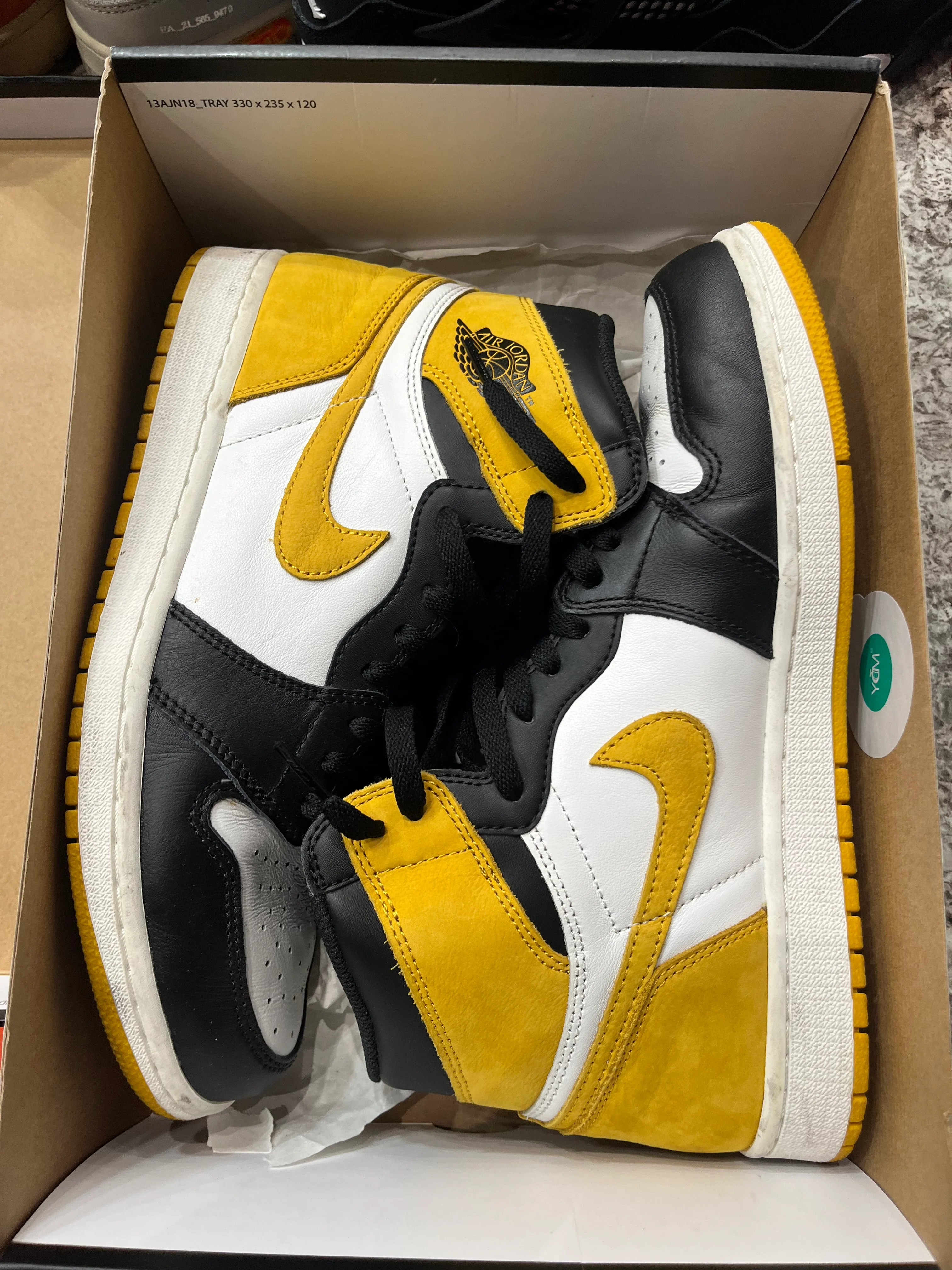 Jordan 1 Retro High Yellow Ochre - Image 6