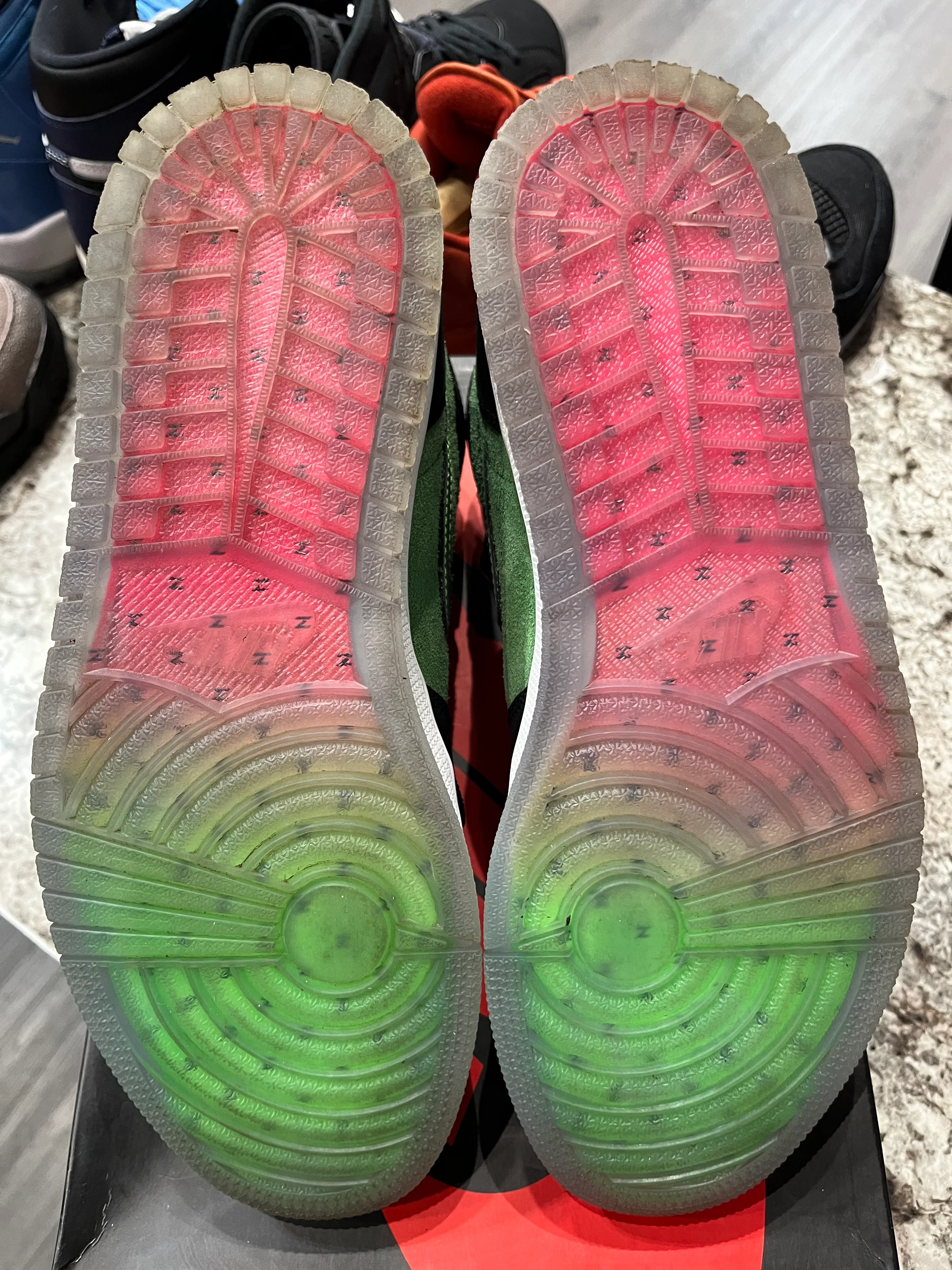Jordan 1 Retro High Zoom Zen Green - Image 5