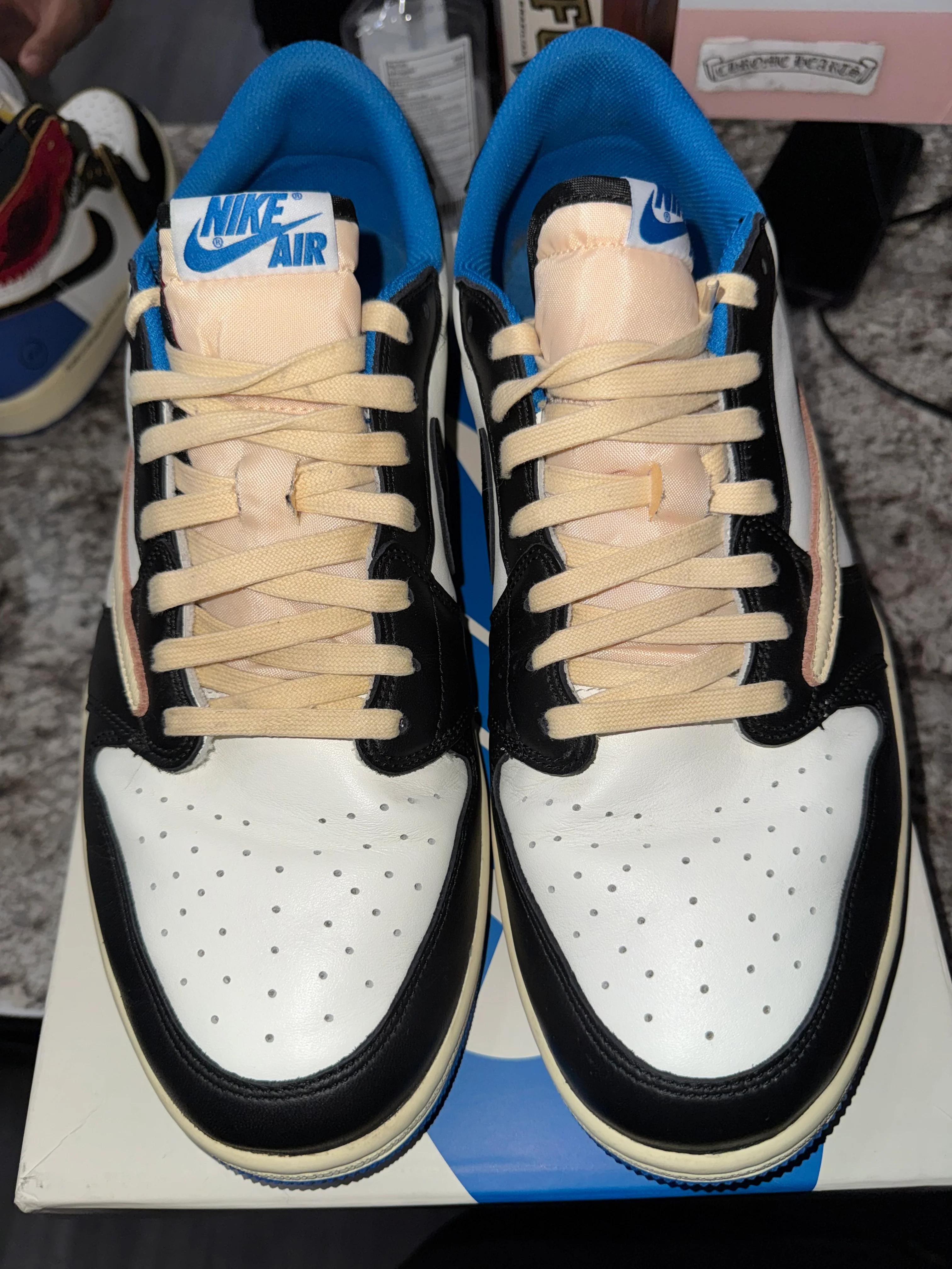 Jordan 1 Retro Low OG SP Fragment x Travis Scott - Image 3