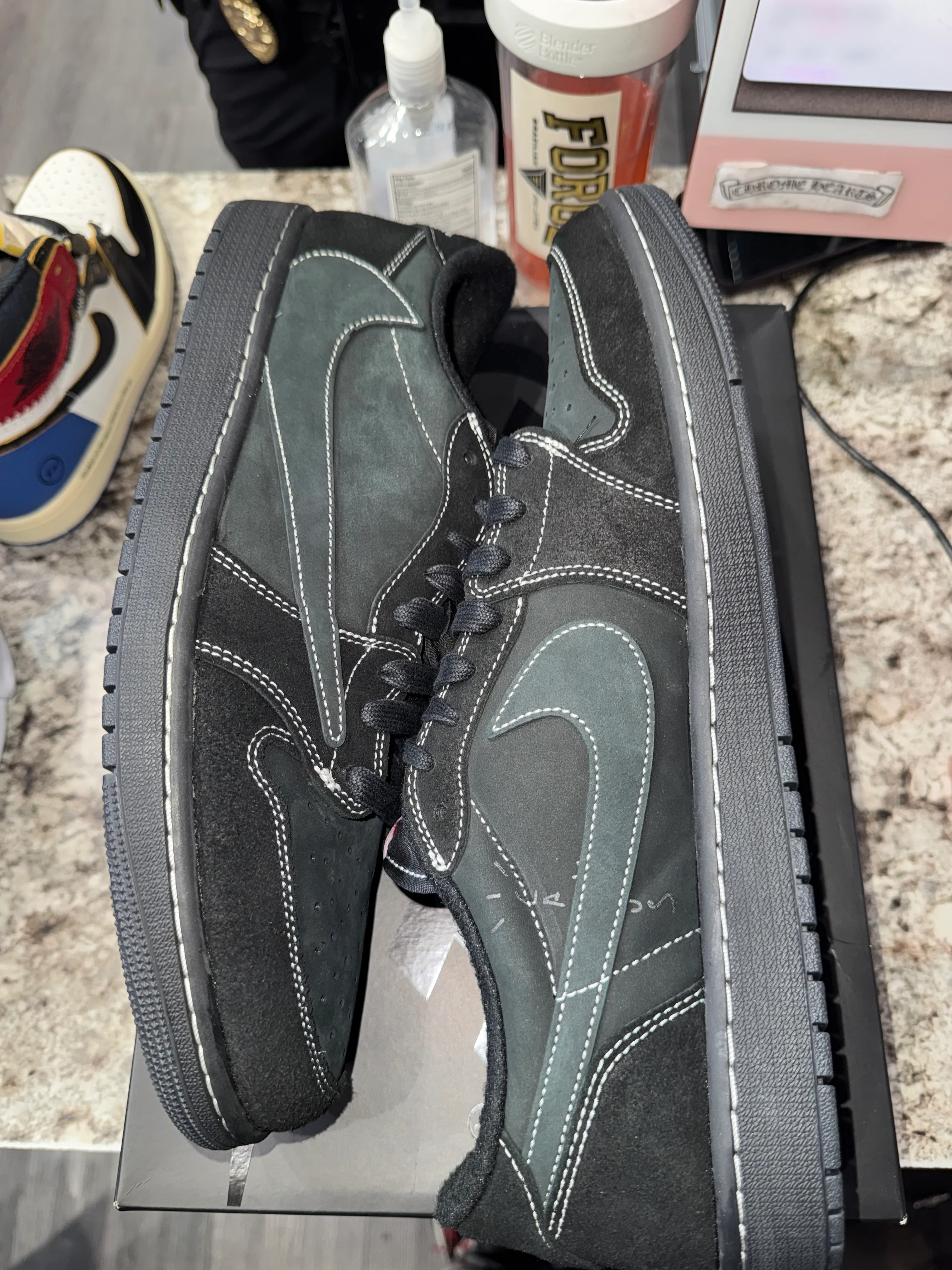 Jordan 1 Retro Low OG SP Travis Scott Black Phantom - Image 4