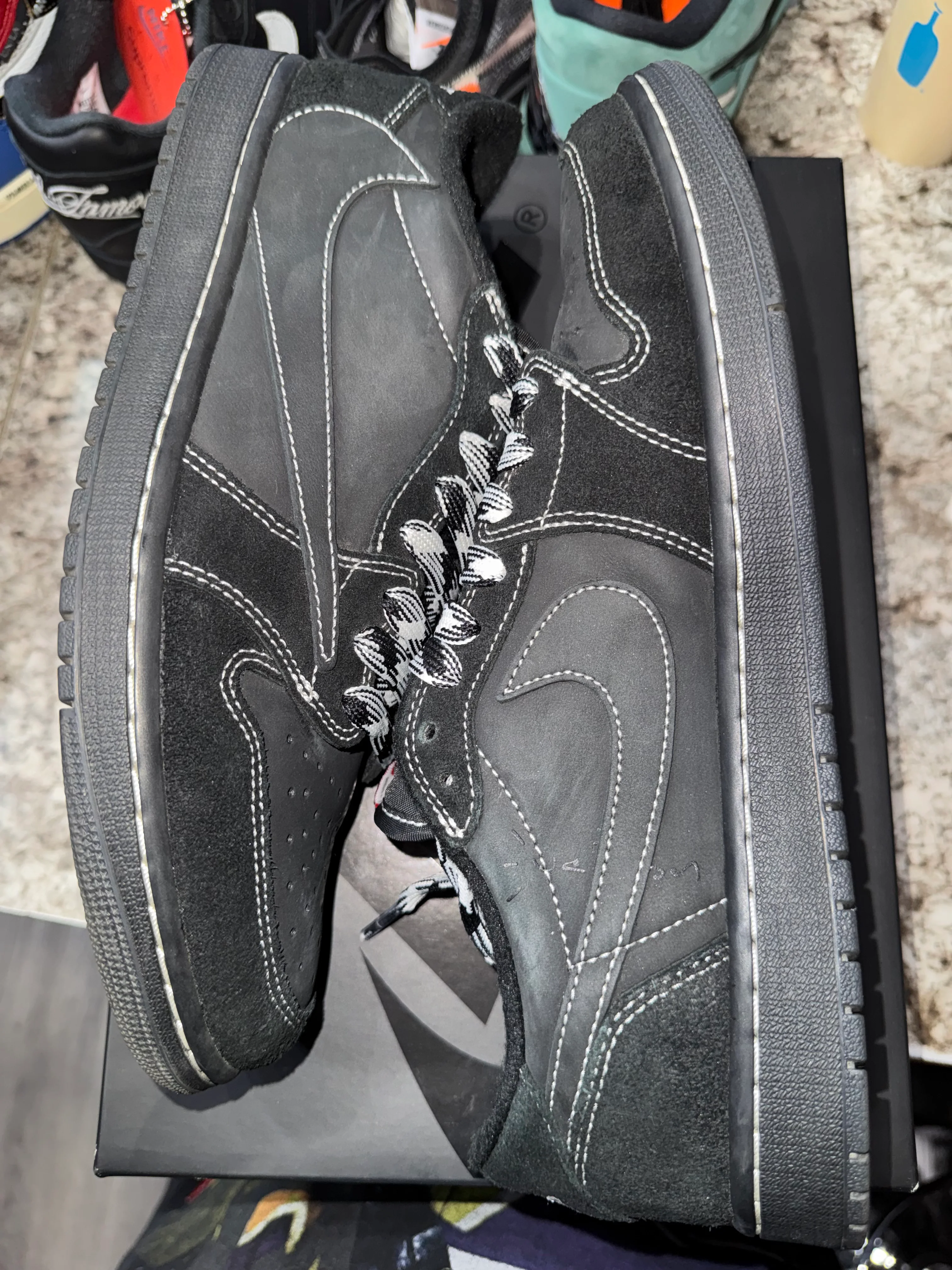 Jordan 1 Retro Low OG SP Travis Scott Black Phantom - Image 4