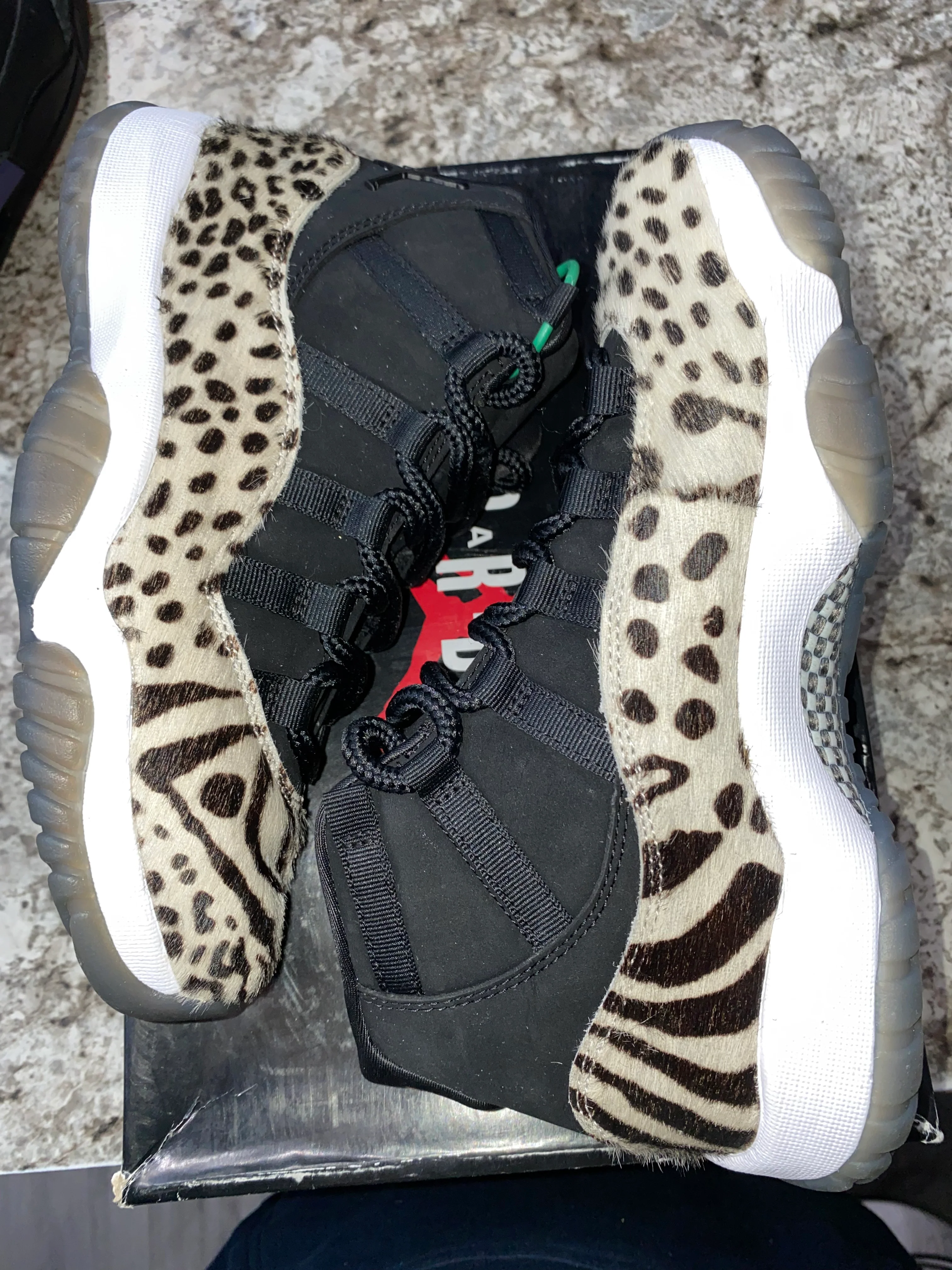 Jordan 11 Retro Animal Instinct (Women's) (DAMAGED BOX) - Image 3