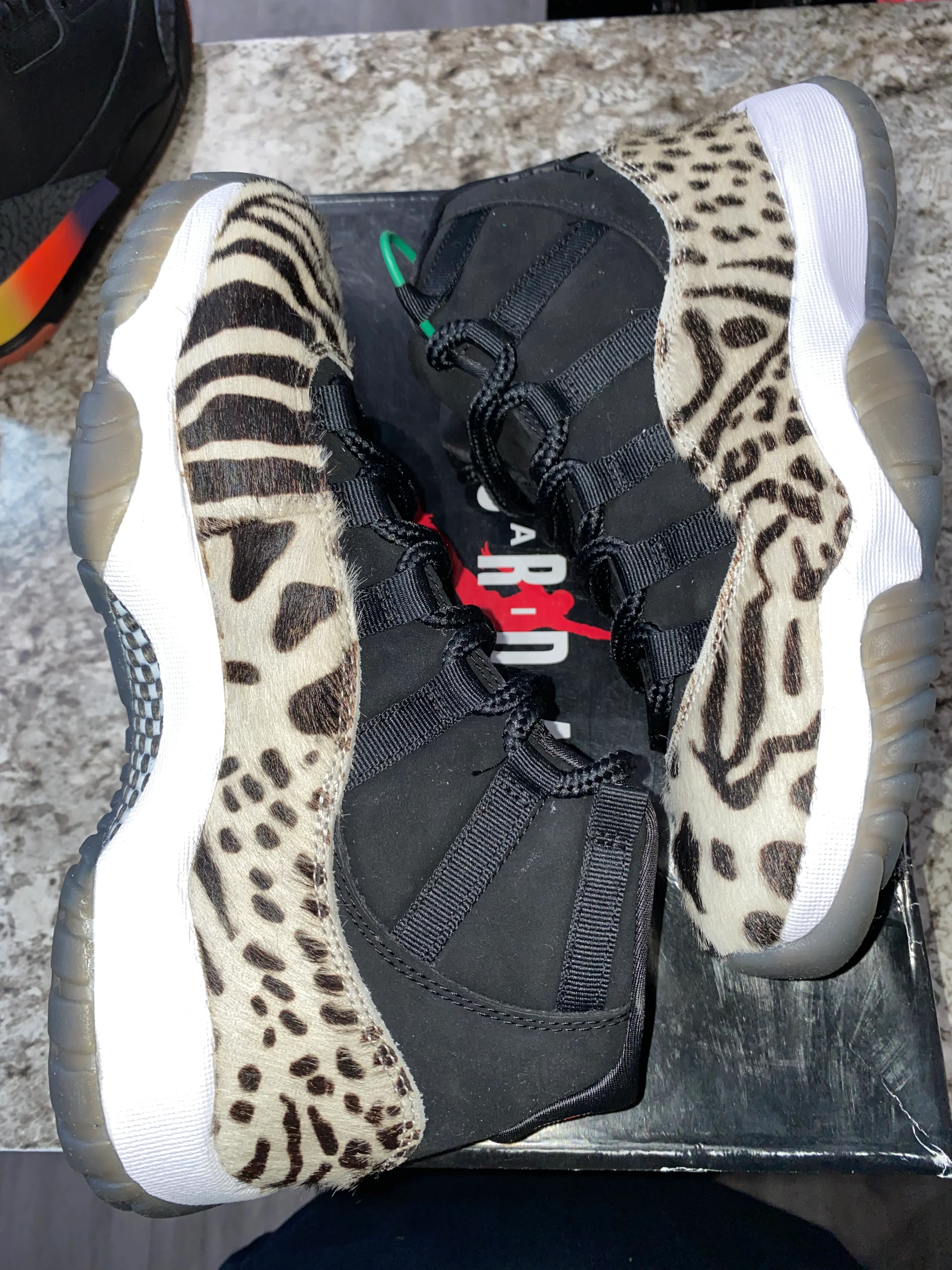 Jordan 11 Retro Animal Instinct (Women's) (DAMAGED BOX) - Image 4