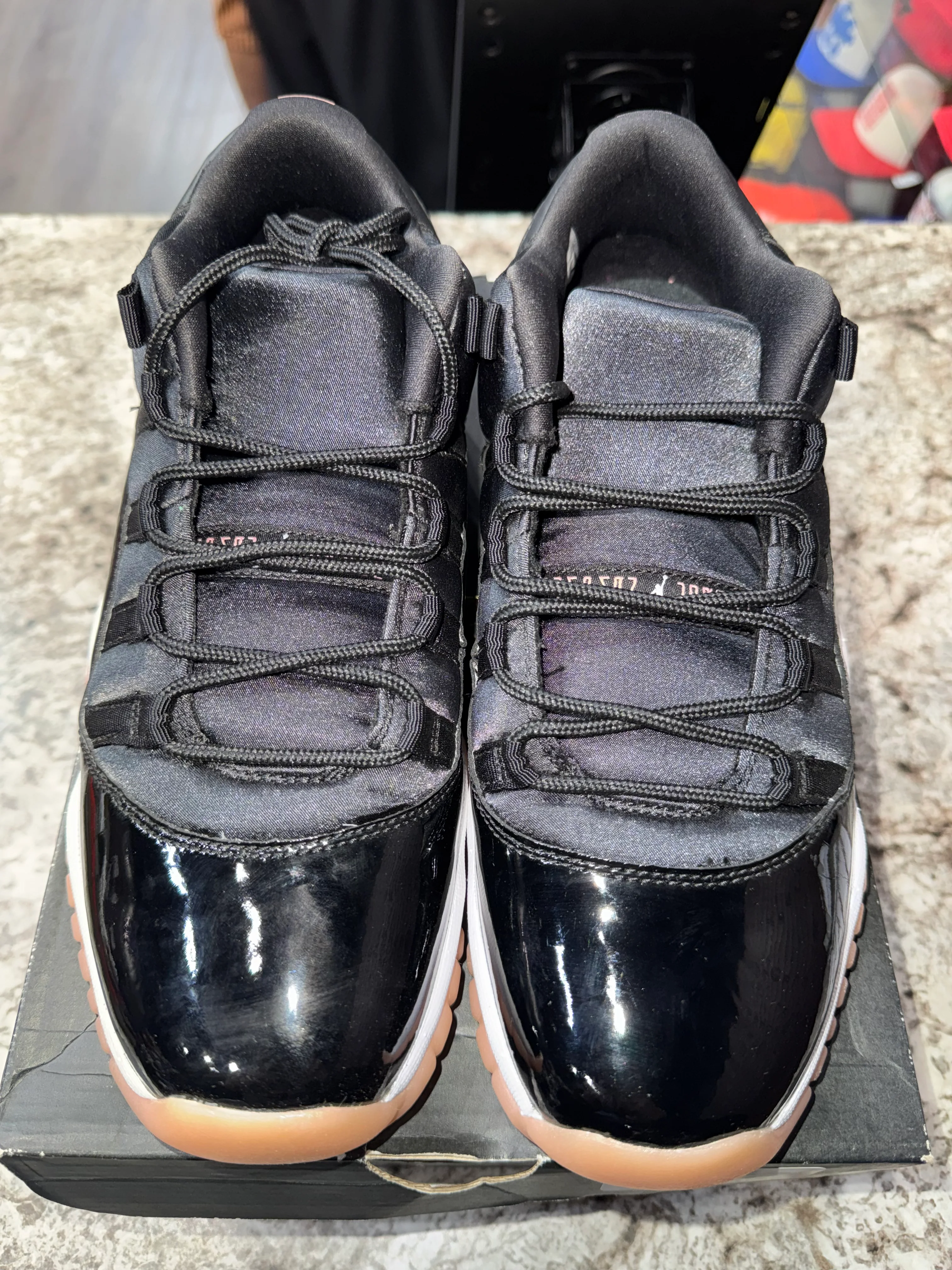 Jordan 11 Retro Low Bleached Coral (GS) - Image 2