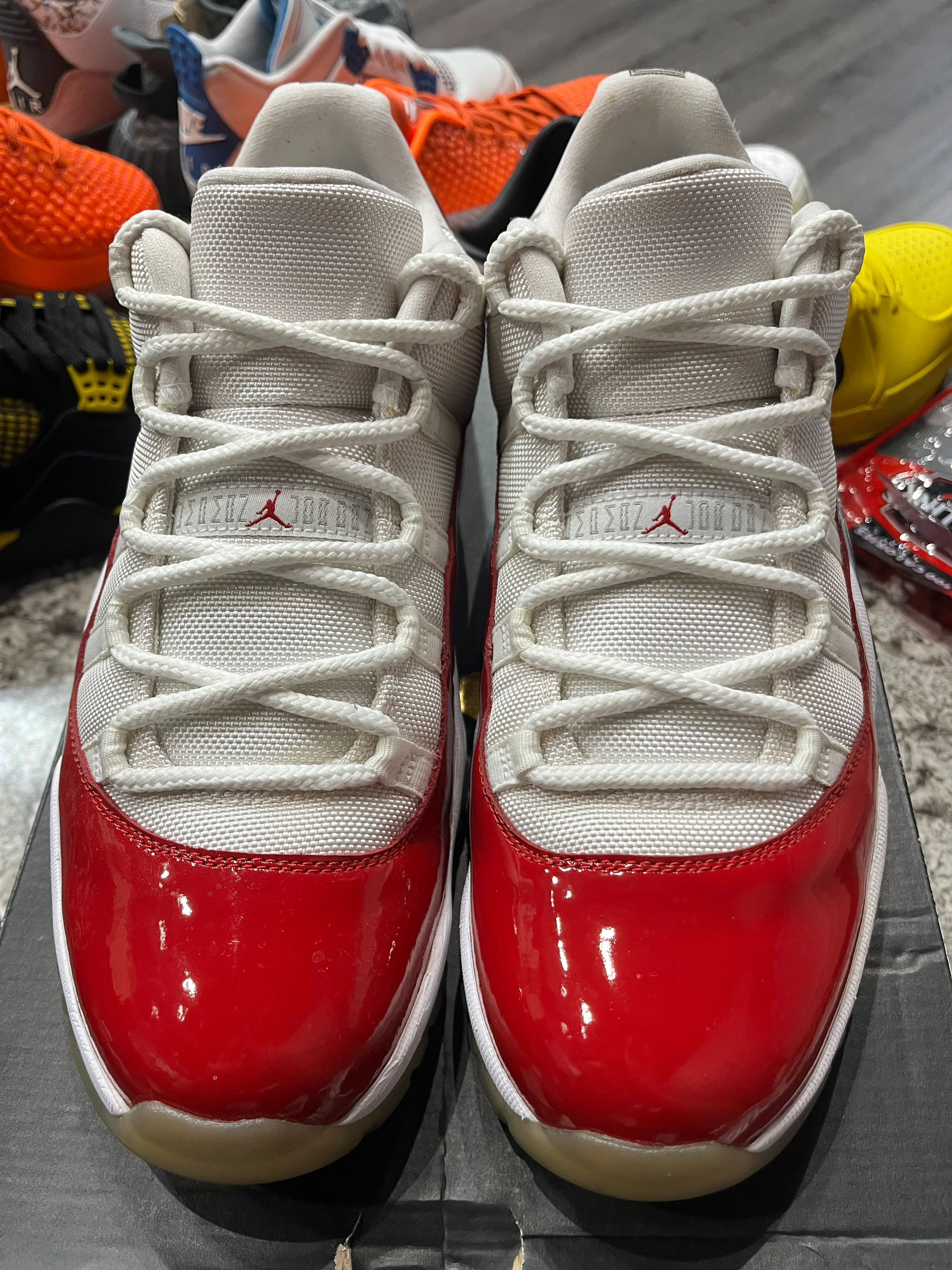 Jordan 11 Retro Low Cherry (2016) - Image 2