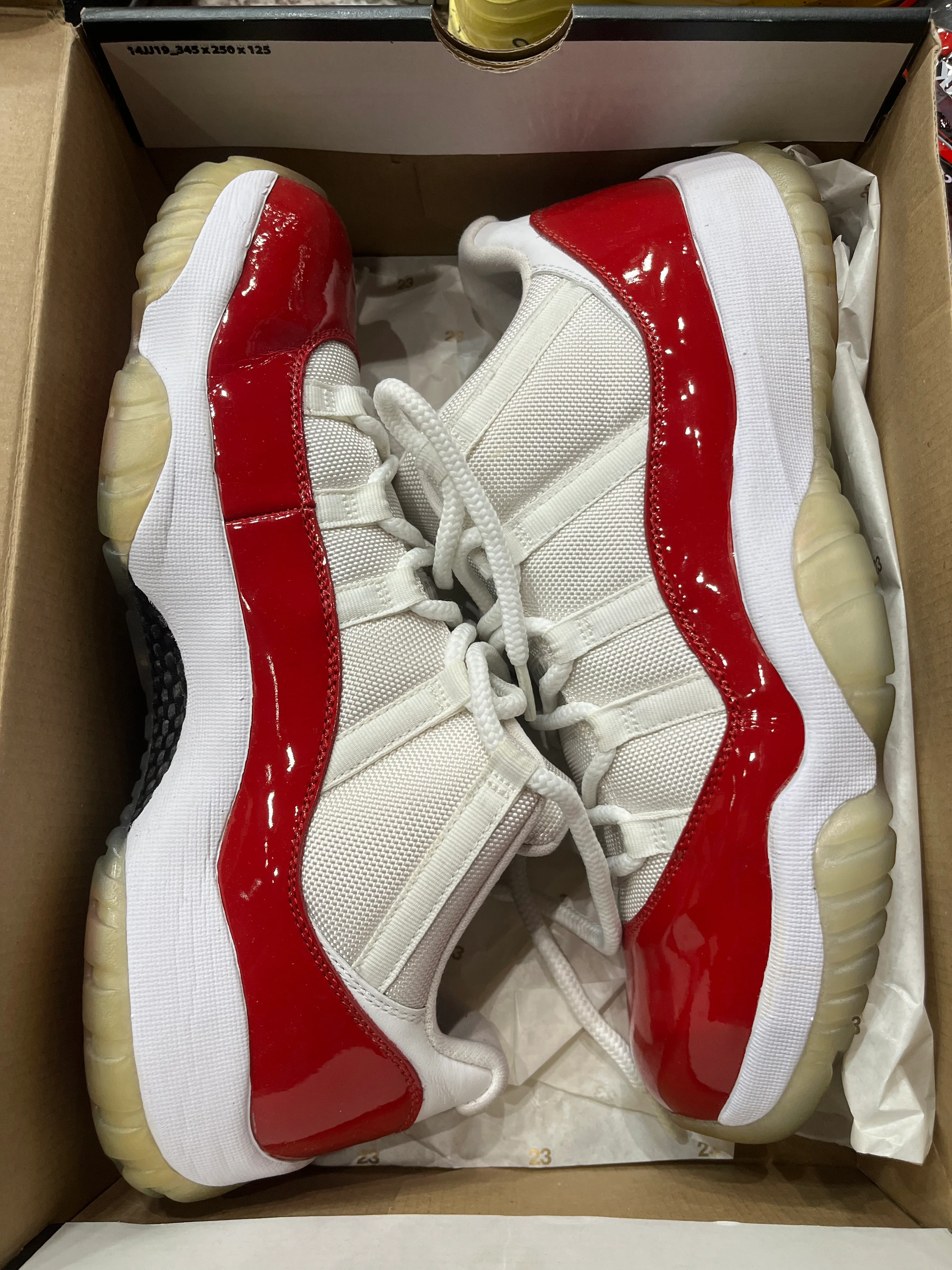 Jordan 11 Retro Low Cherry (2016) - Image 6