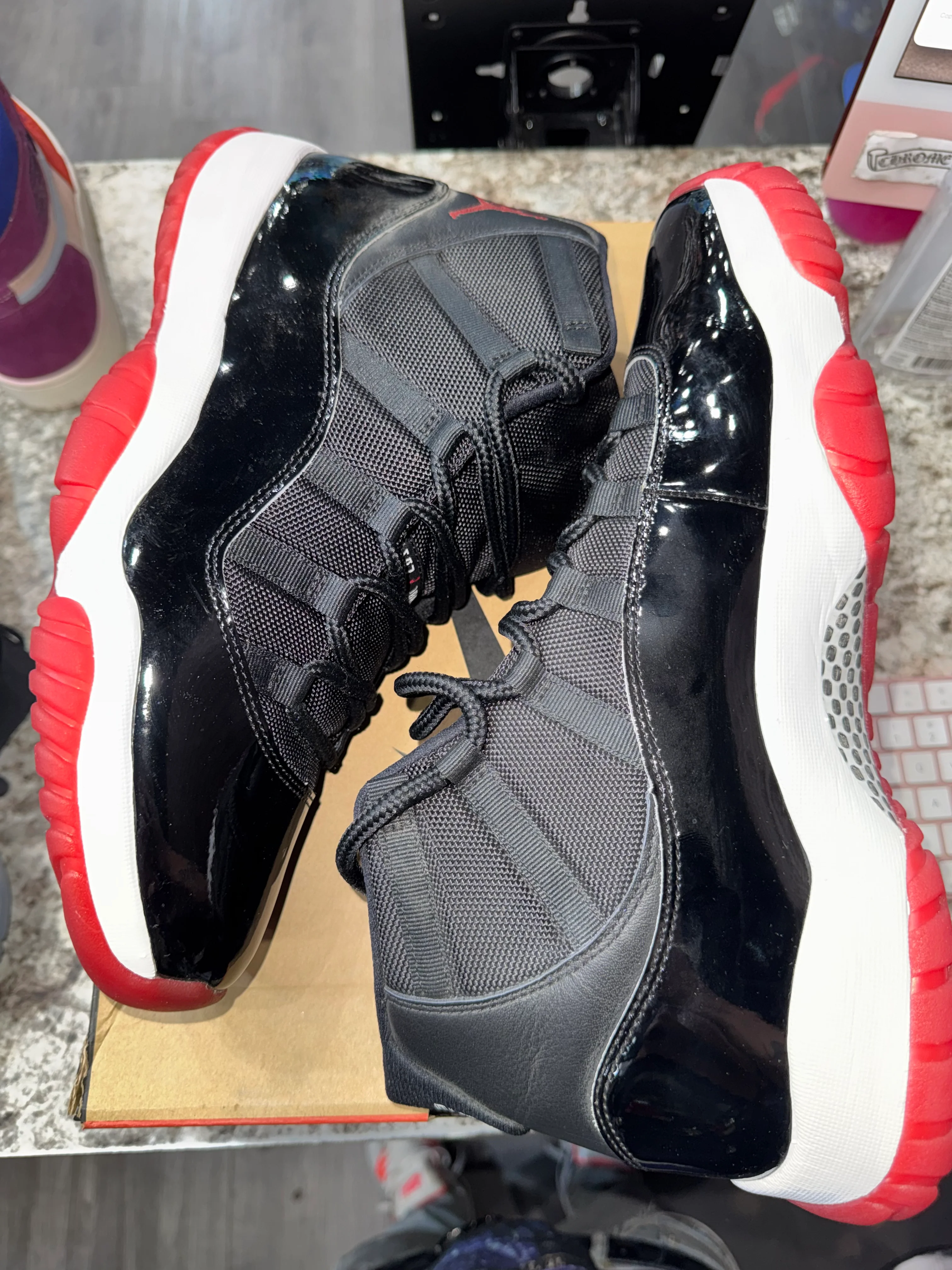 Jordan 11 Retro Playoffs Bred (2019) - Image 3