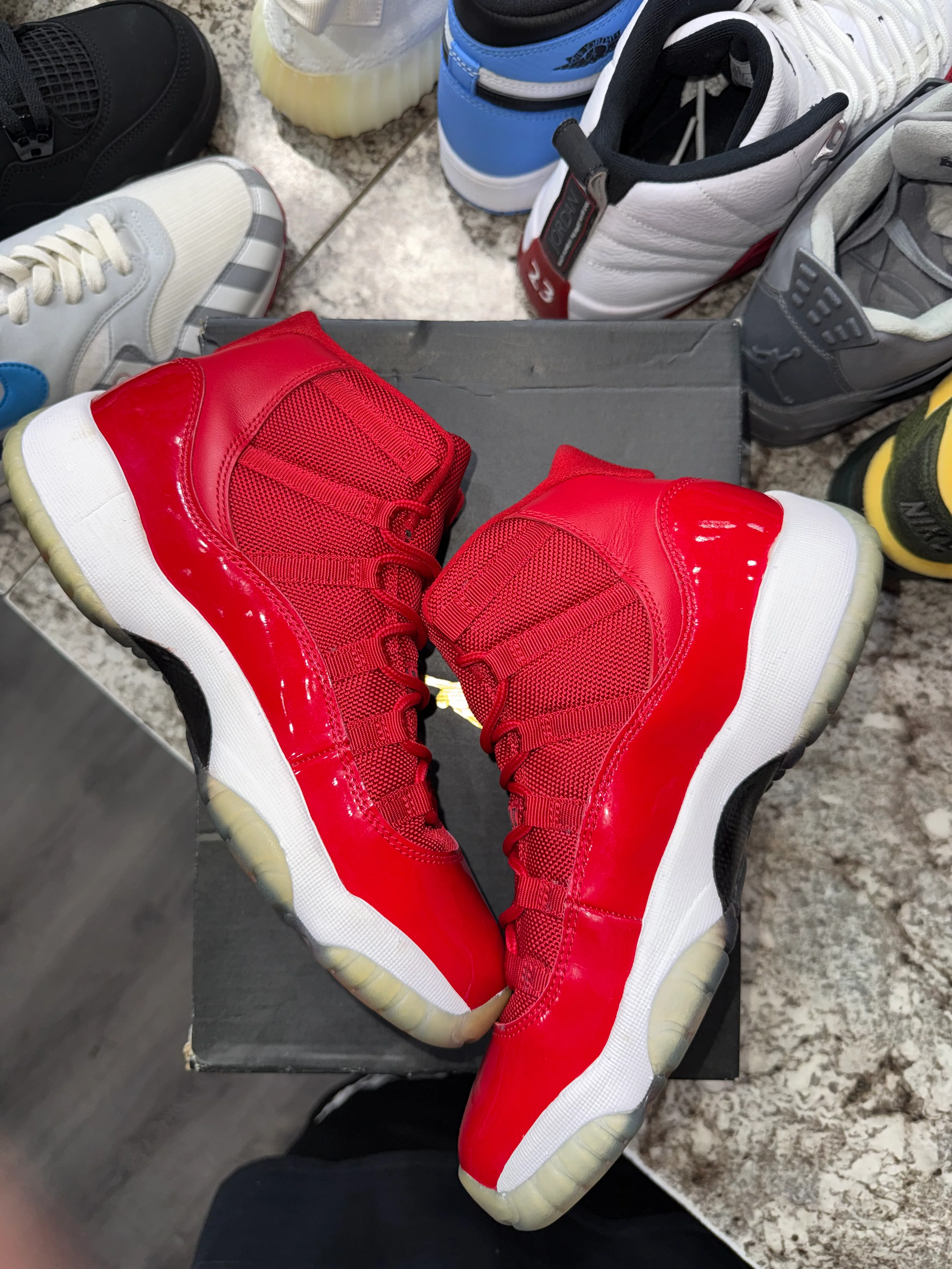Jordan 11 Retro Win Like 96 (GS) - Image 4