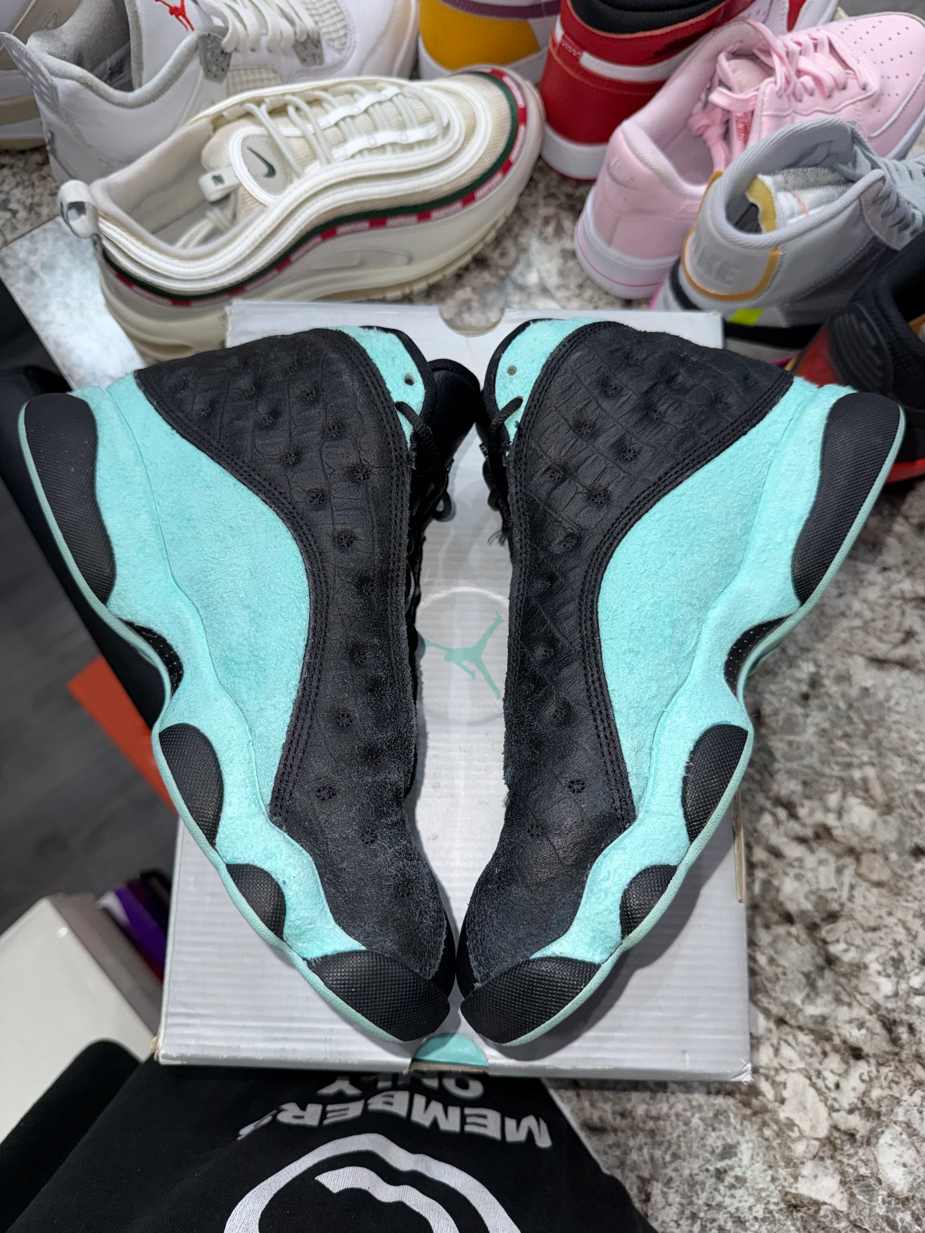 Jordan 13 Retro Black Island Green - Image 4