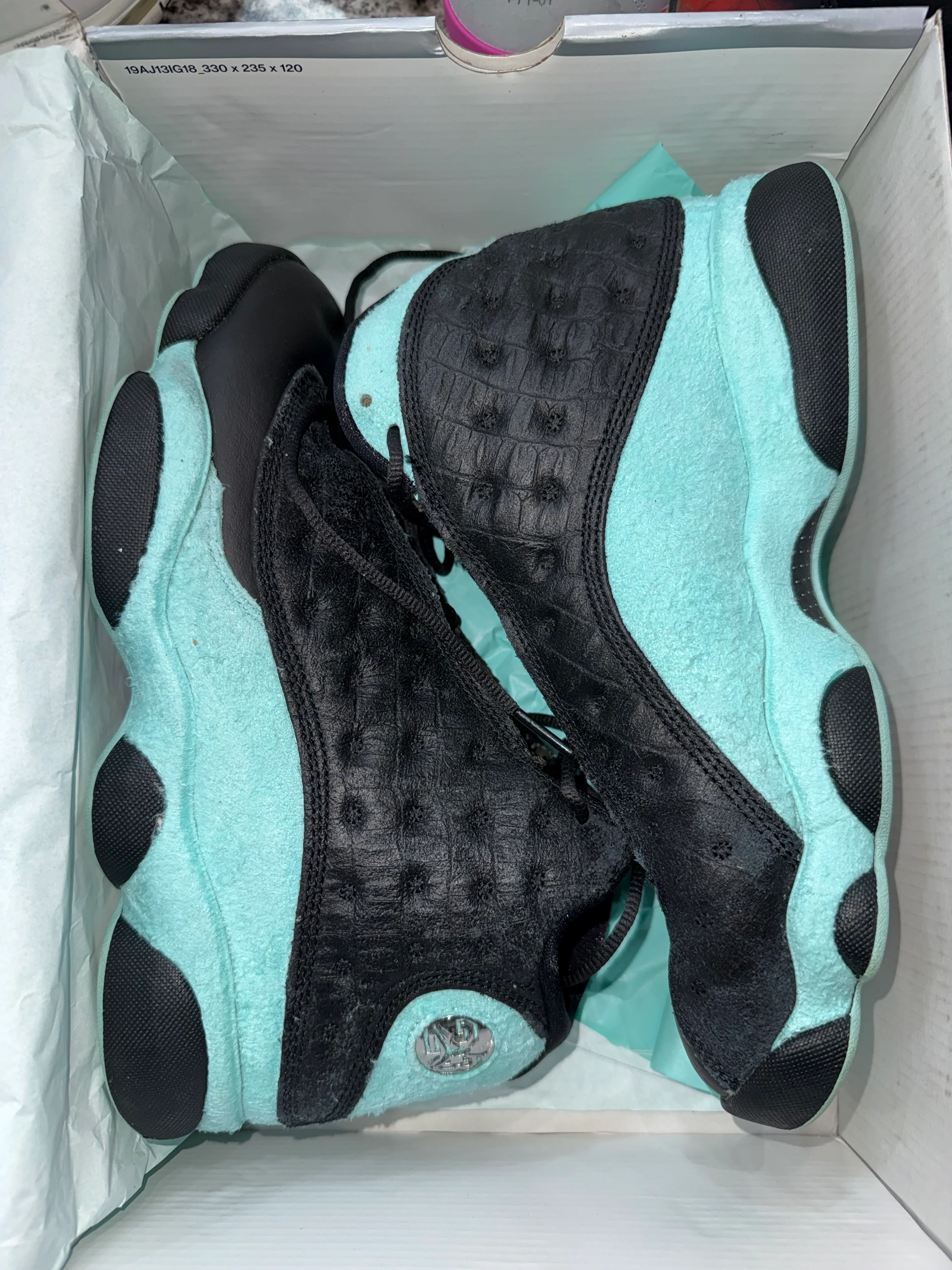 Jordan 13 Retro Black Island Green - Image 6