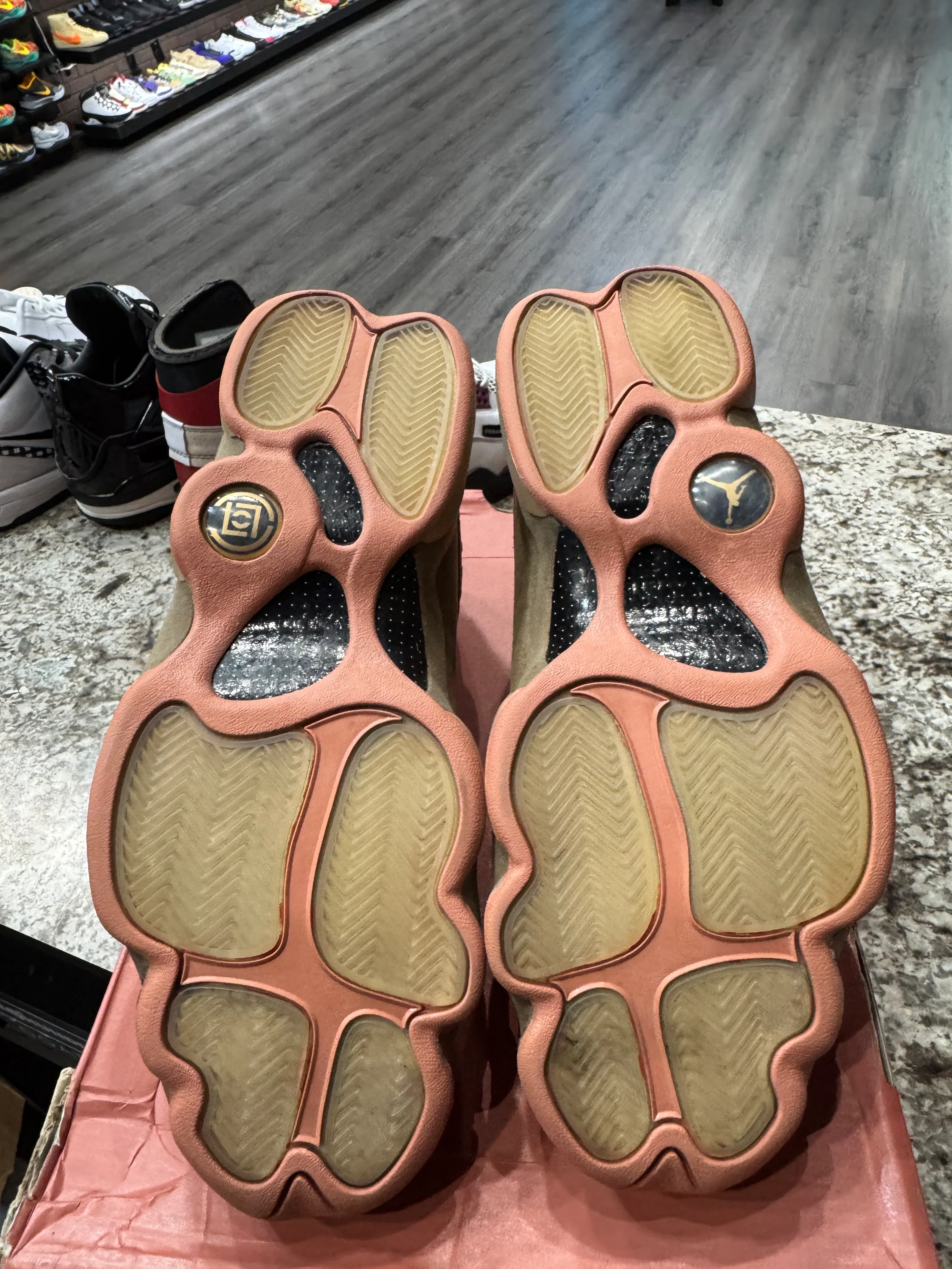 Jordan 13 Retro Low CLOT Sepia Stone (Damaged Box) - Image 2