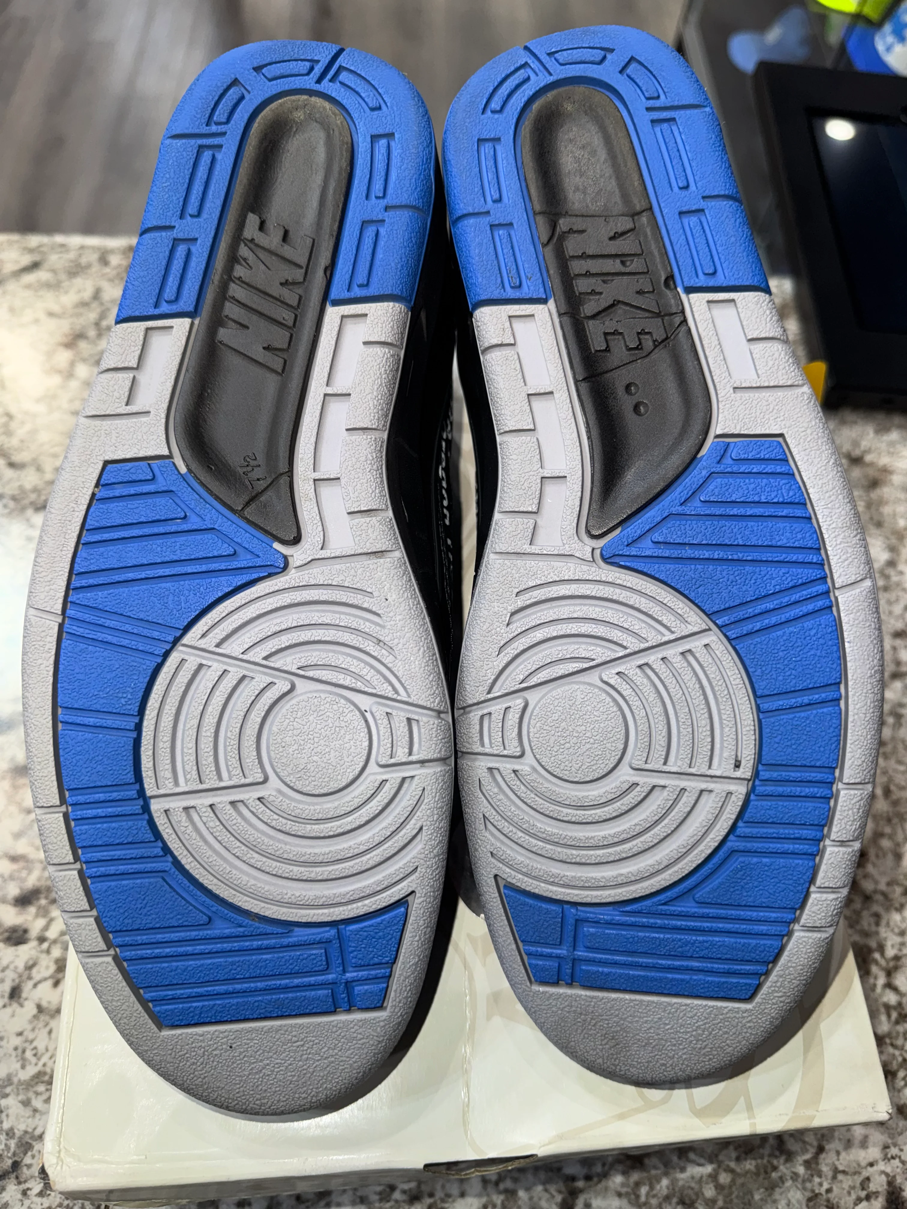Jordan 2 Retro Low SP Off-White Black Blue - Image 6