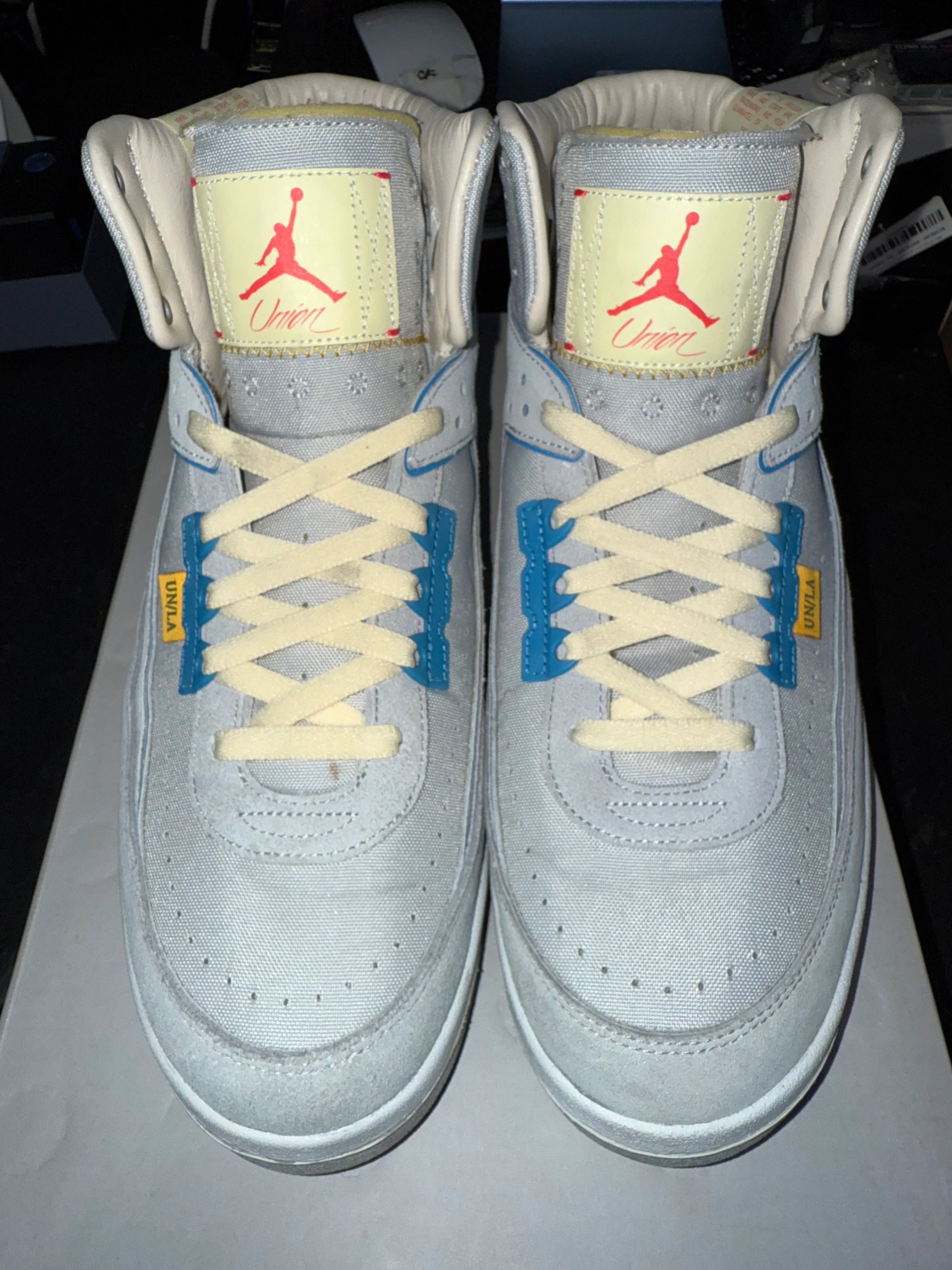 Jordan 2 Retro SP Union Grey Fog - Image 2