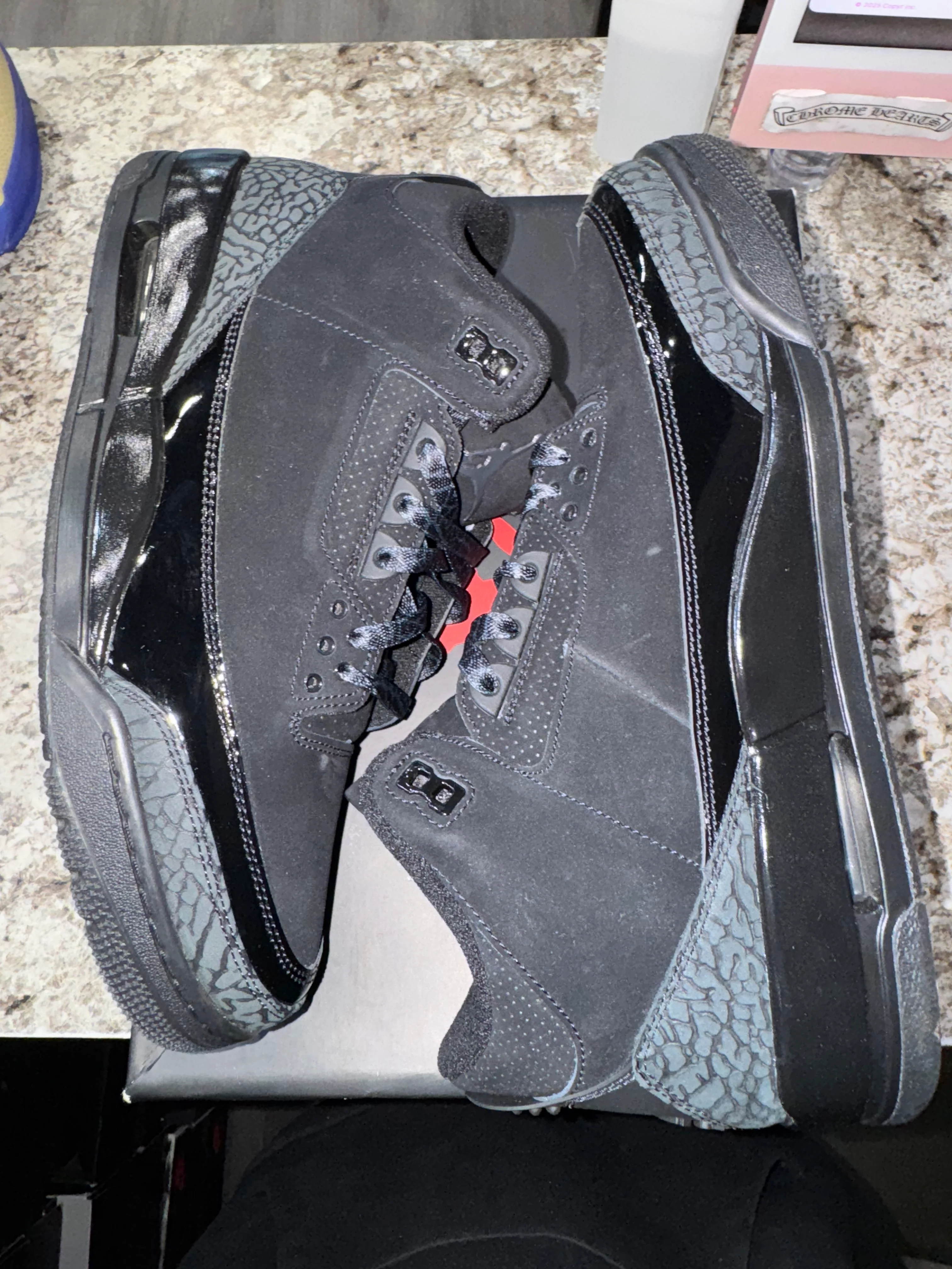 Jordan 3 Retro Black Cat (2025) - Image 2