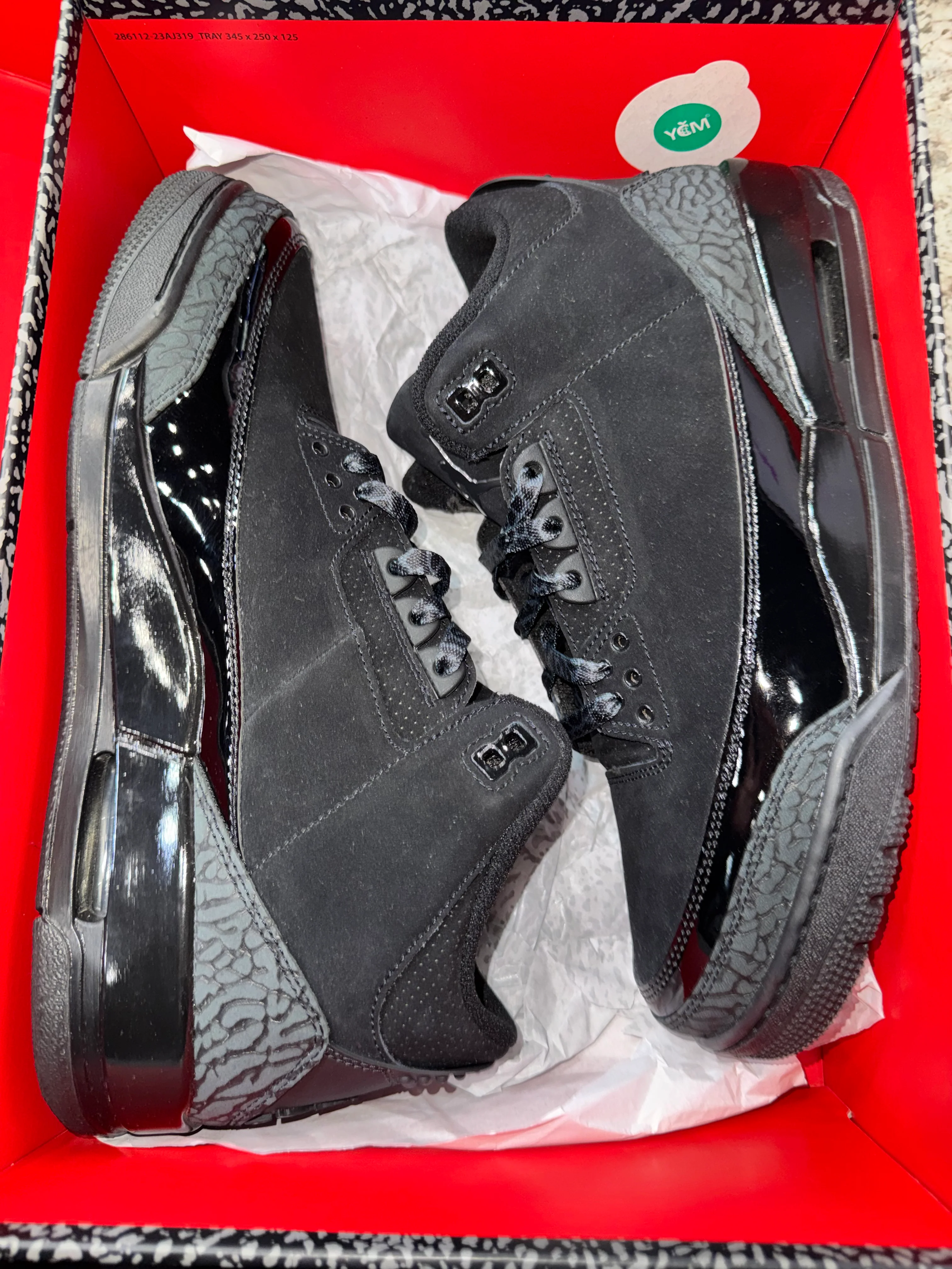 Jordan 3 Retro Black Cat (2025) - Image 5