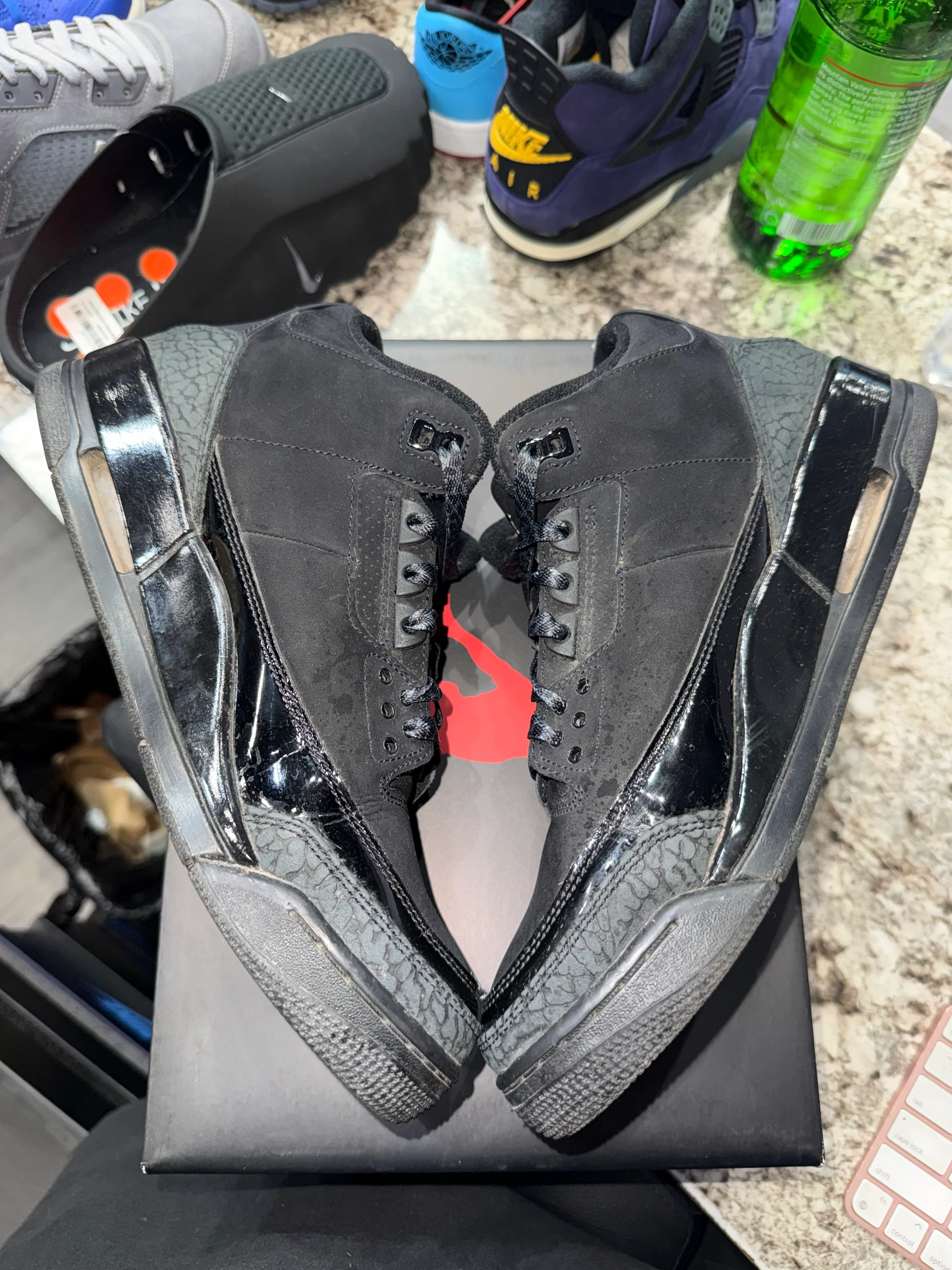 Jordan 3 Retro Black Cat (2025) - Image 4