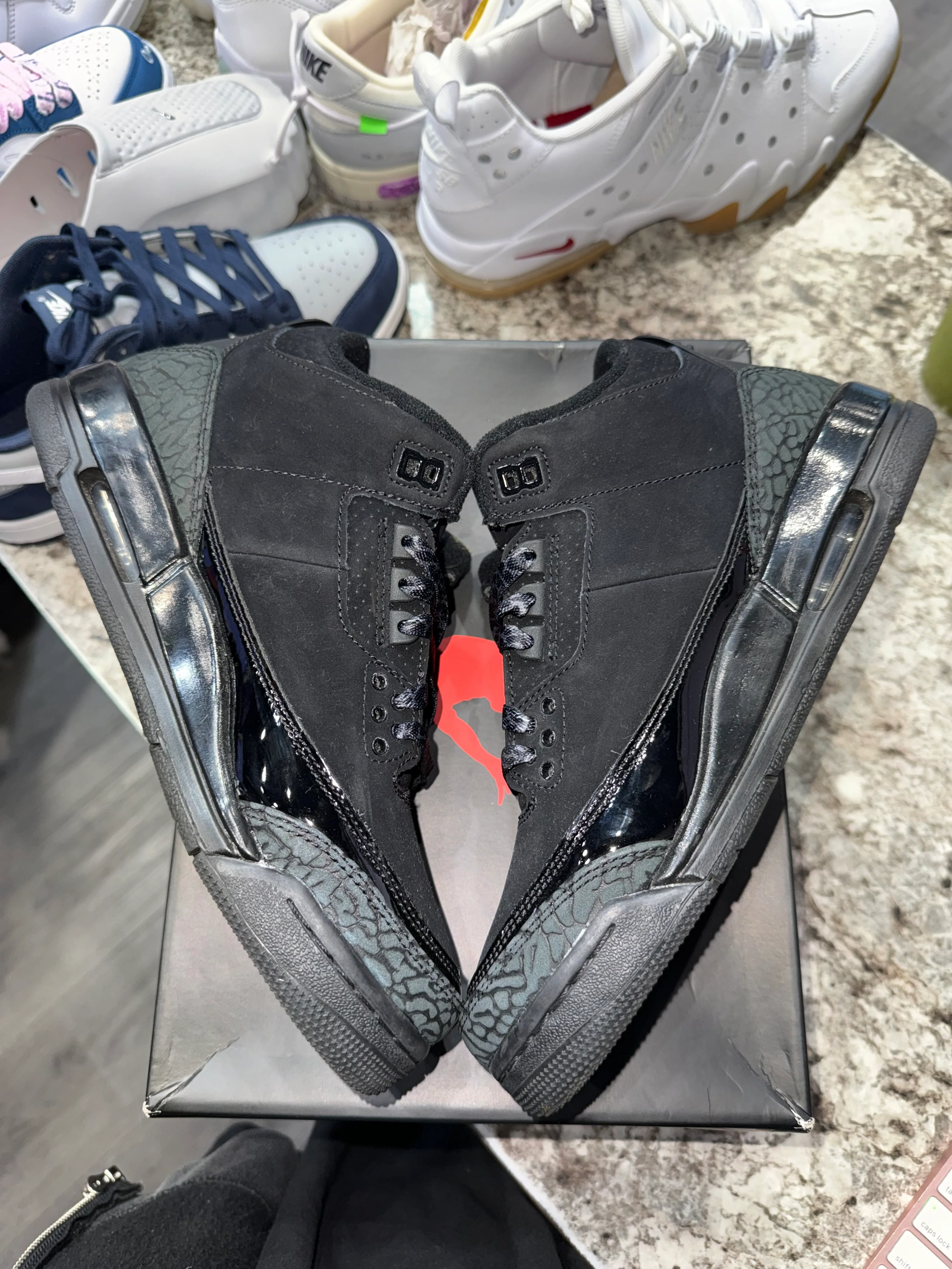 Jordan 3 Retro Black Cat (2025) (GS) - Image 3