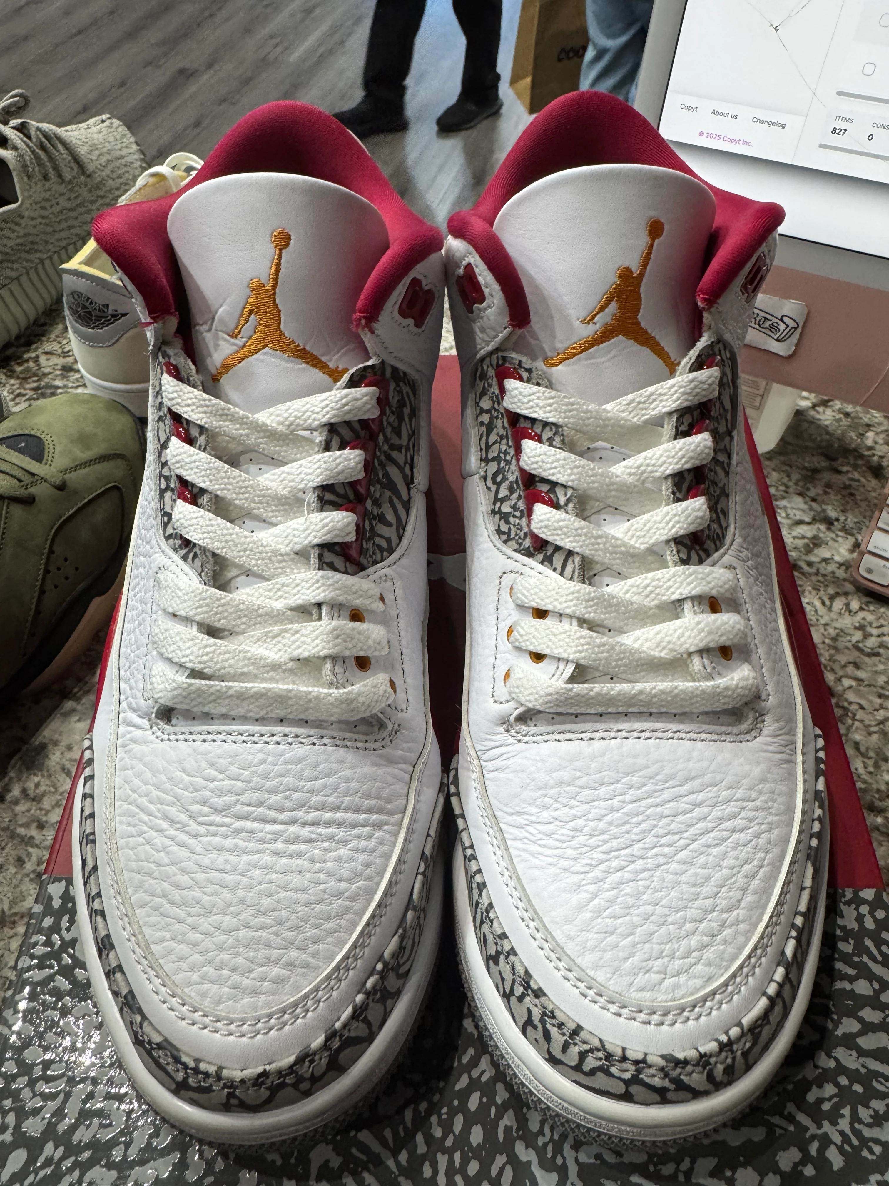 Jordan 3 Retro Cardinal Red - Image 3