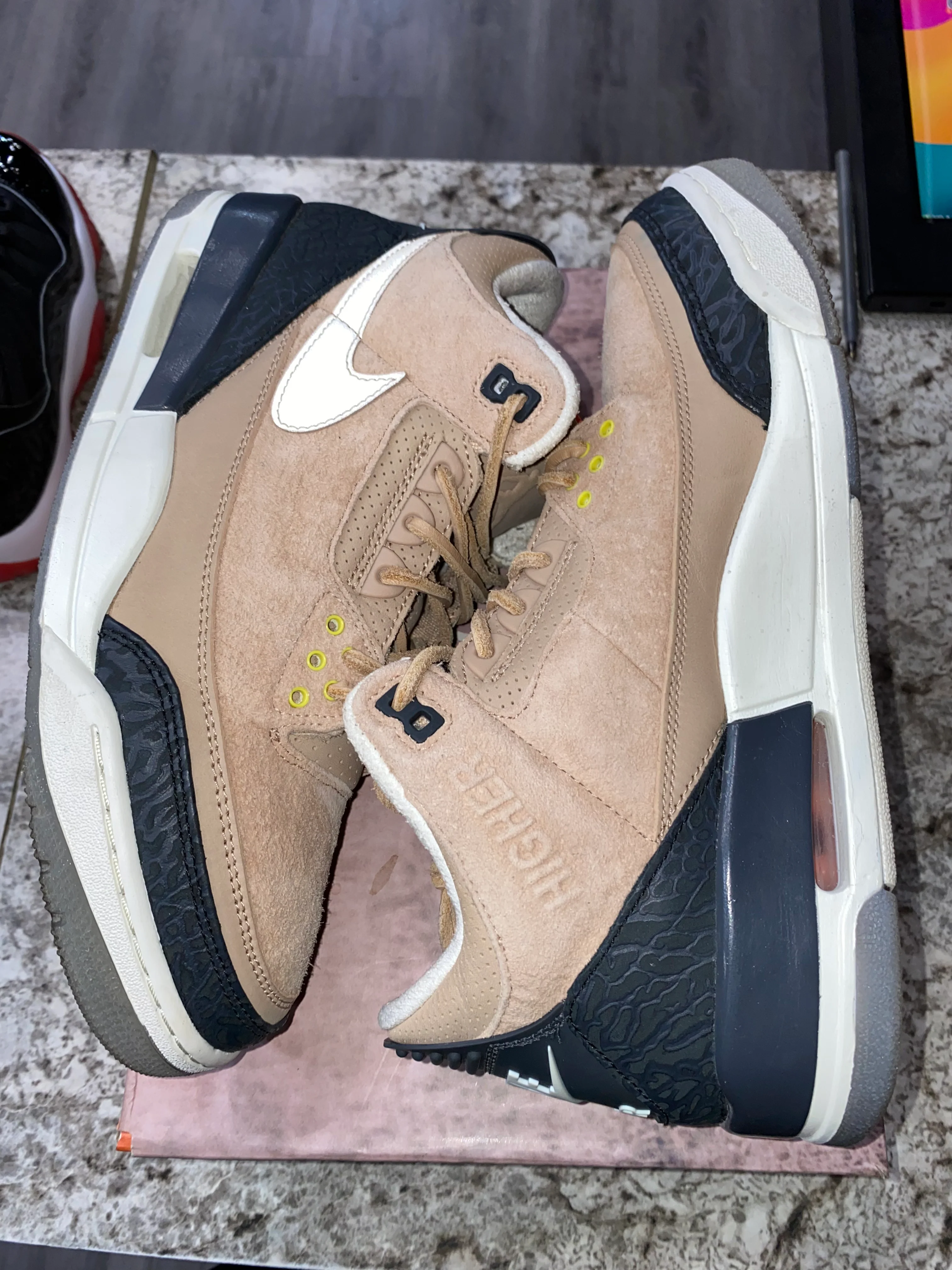 Jordan 3 Retro JTH Bio Beige - Image 2