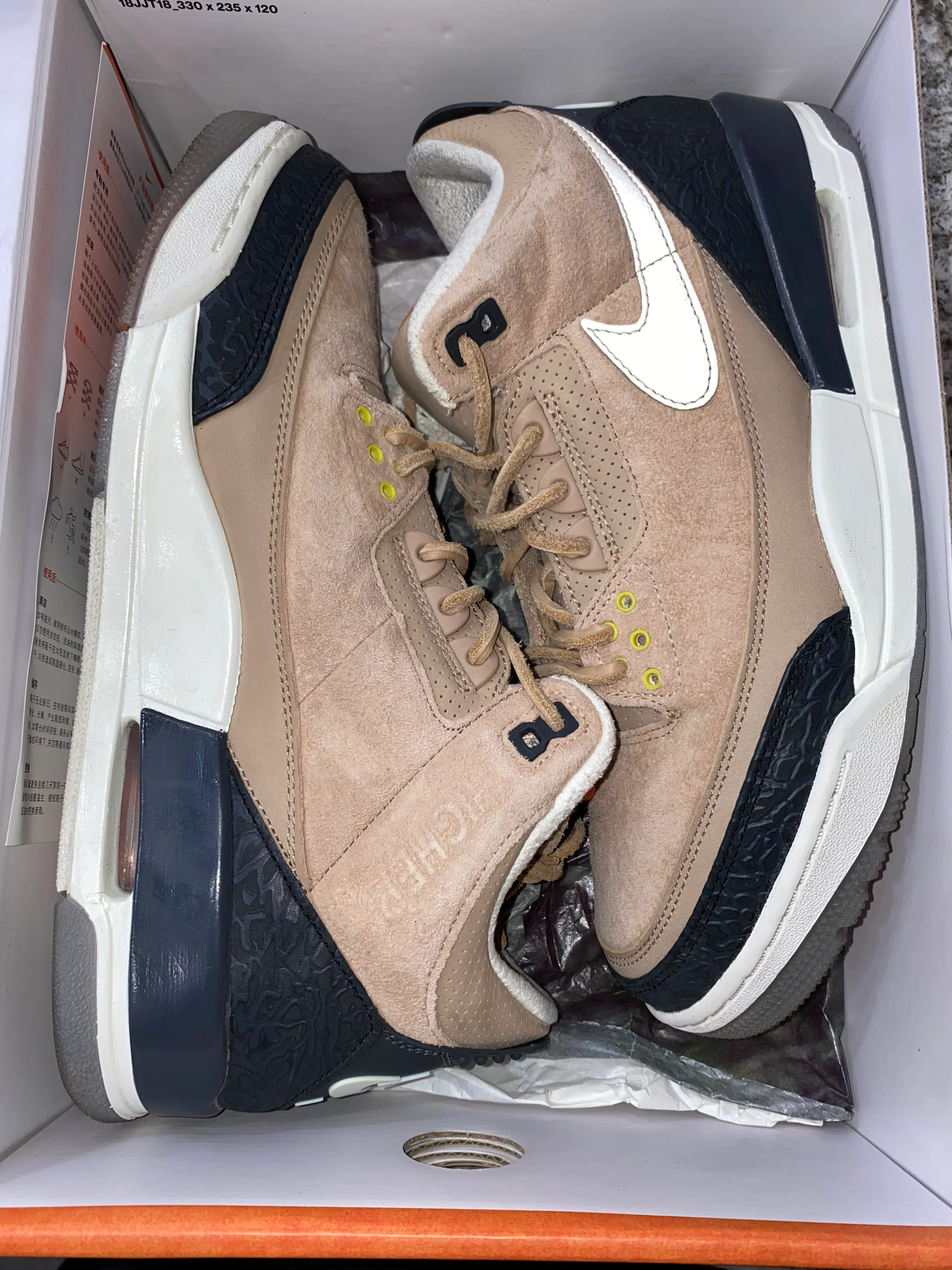Jordan 3 Retro JTH Bio Beige - Image 4