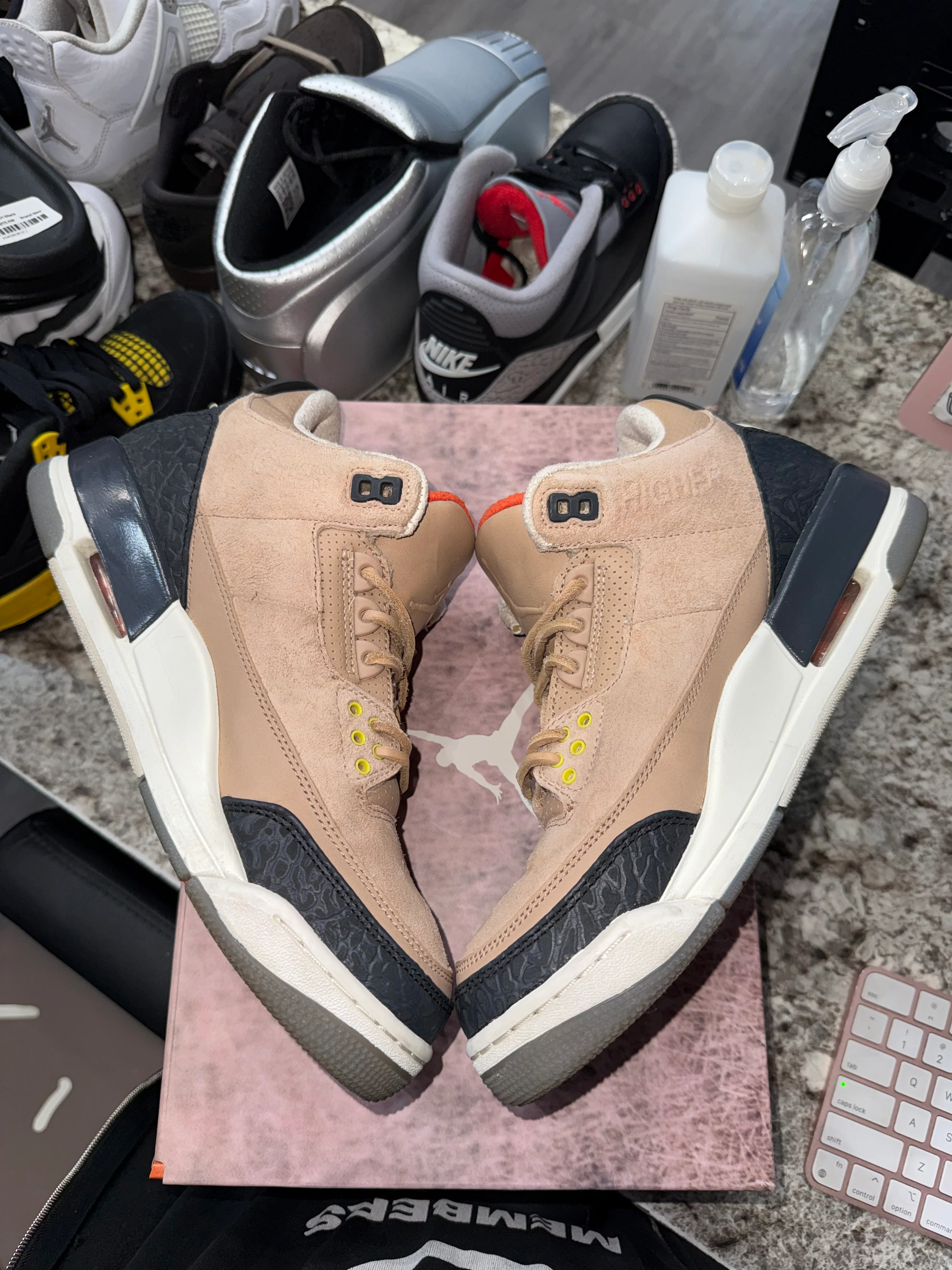 Jordan 3 Retro JTH Bio Beige - Image 4