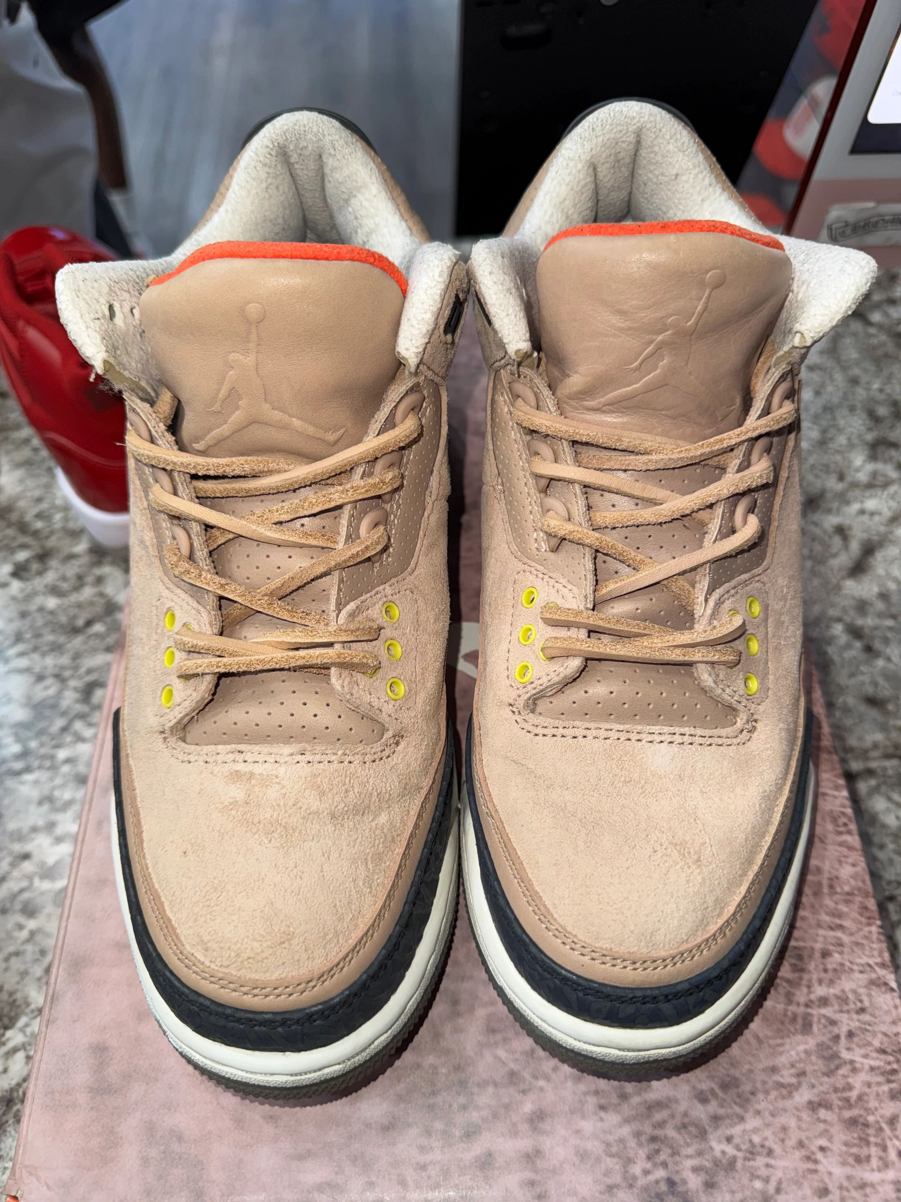 Jordan 3 Retro JTH Bio Beige (DAMAGED BOX) - Image 2