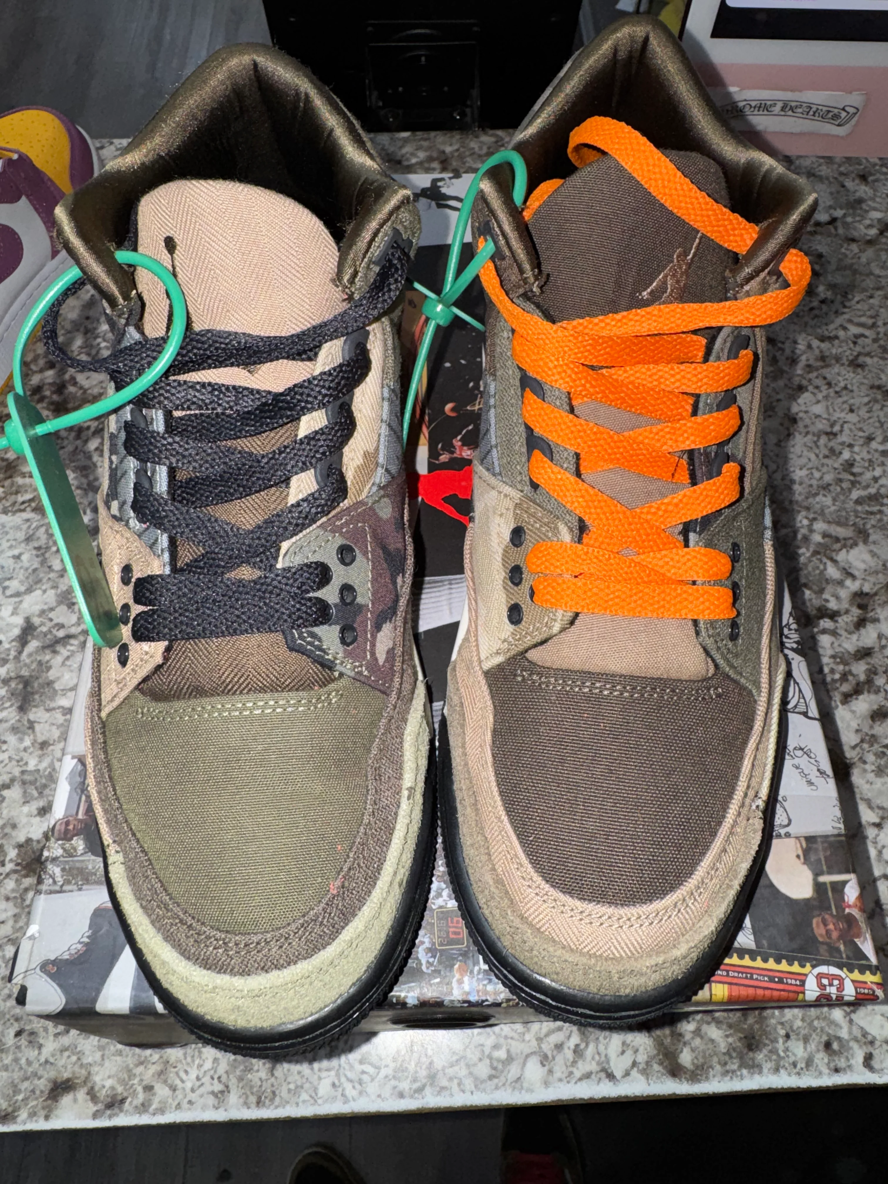 Jordan 3 Retro Patchwork Camo - Image 2