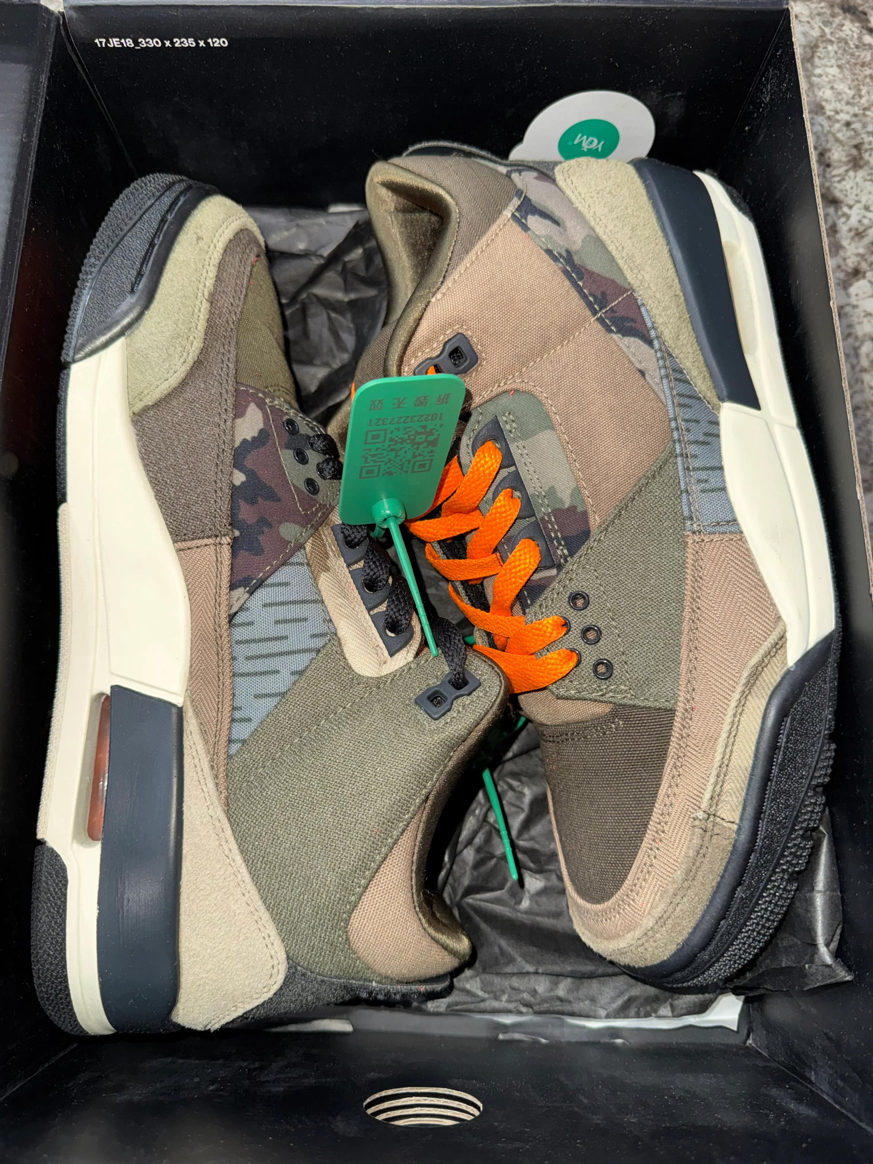 Jordan 3 Retro Patchwork Camo - Image 5